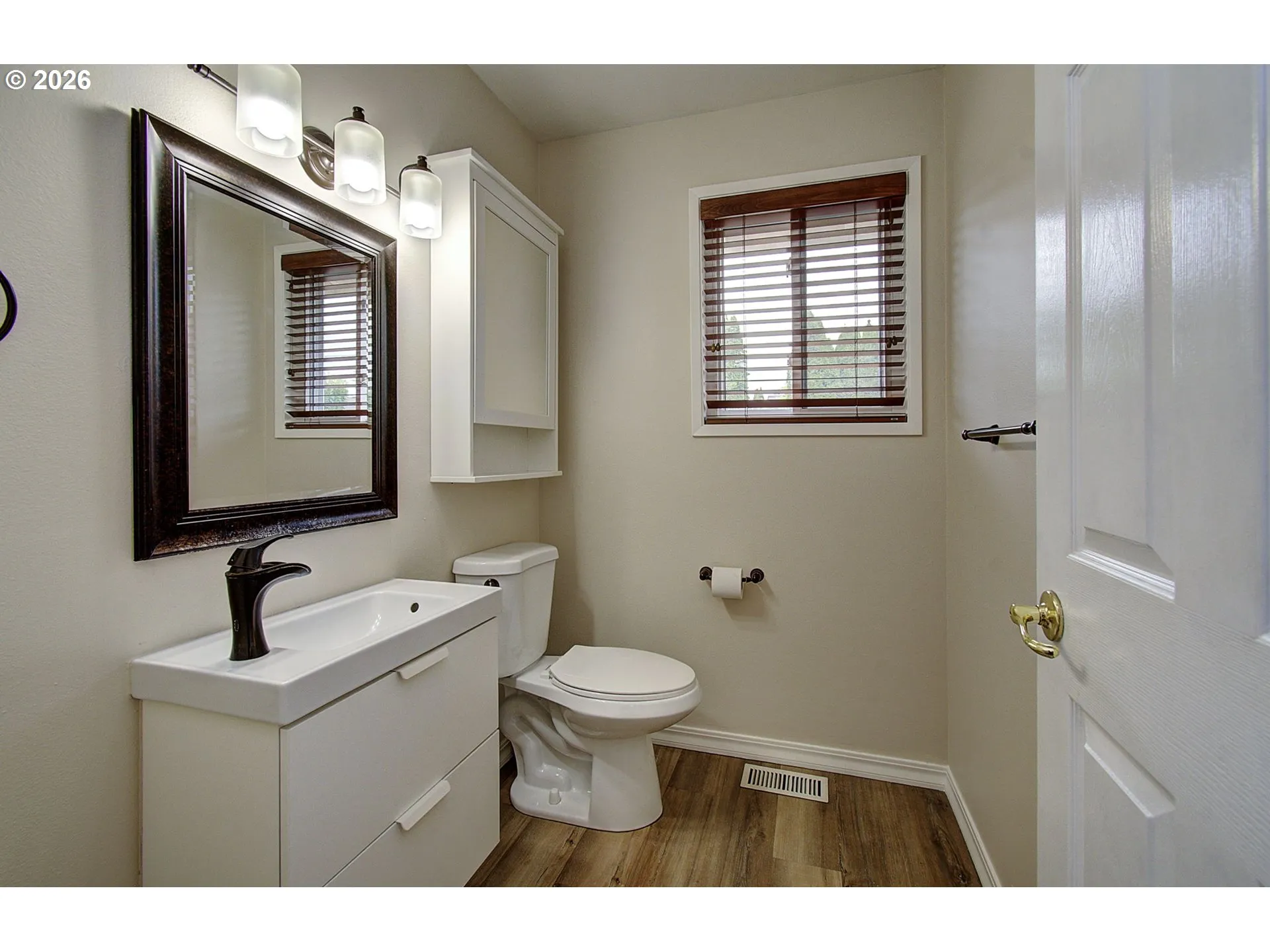 Attached Bathroom #1-Half Bath