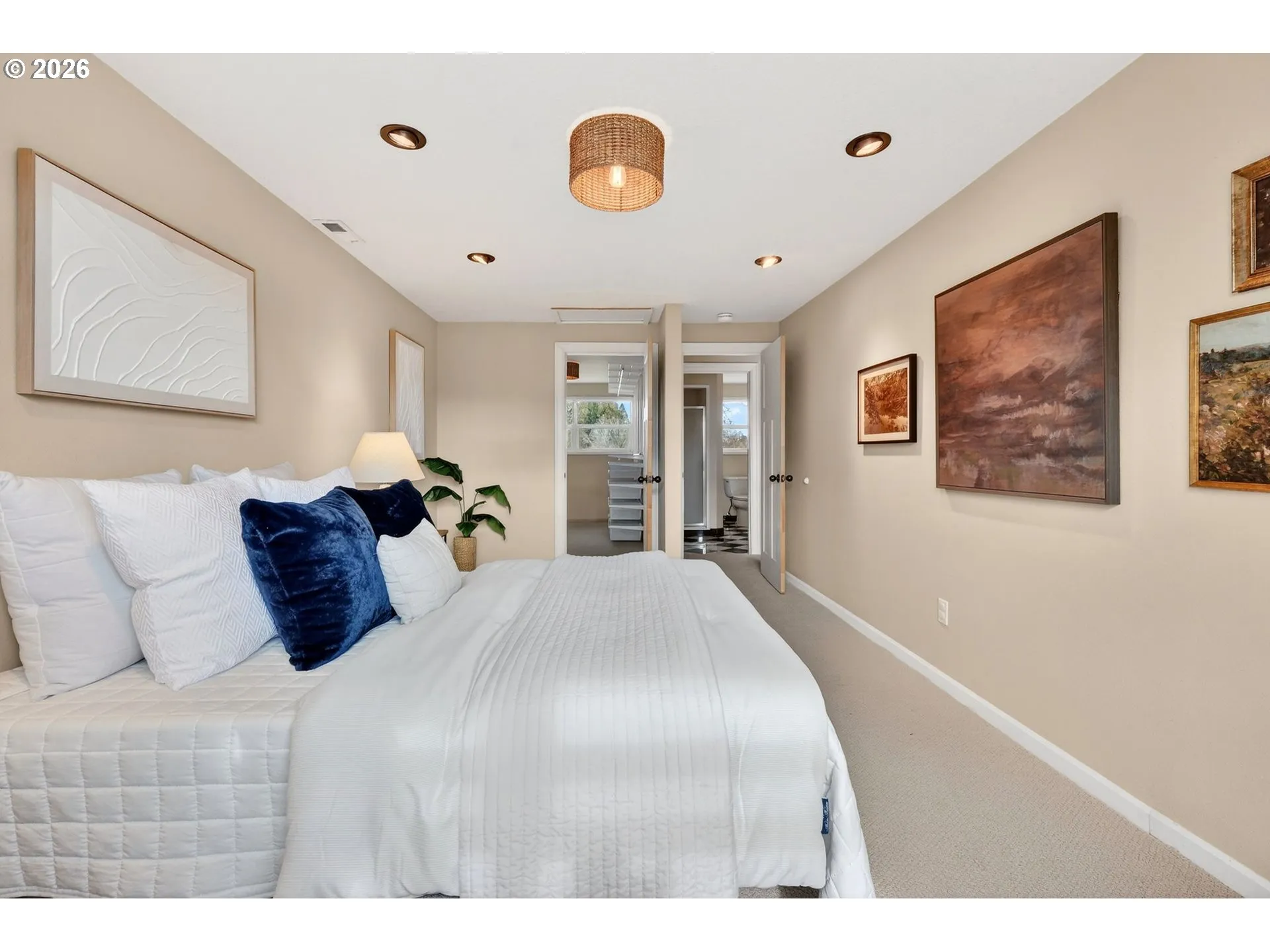 Primary Bedroom-View From