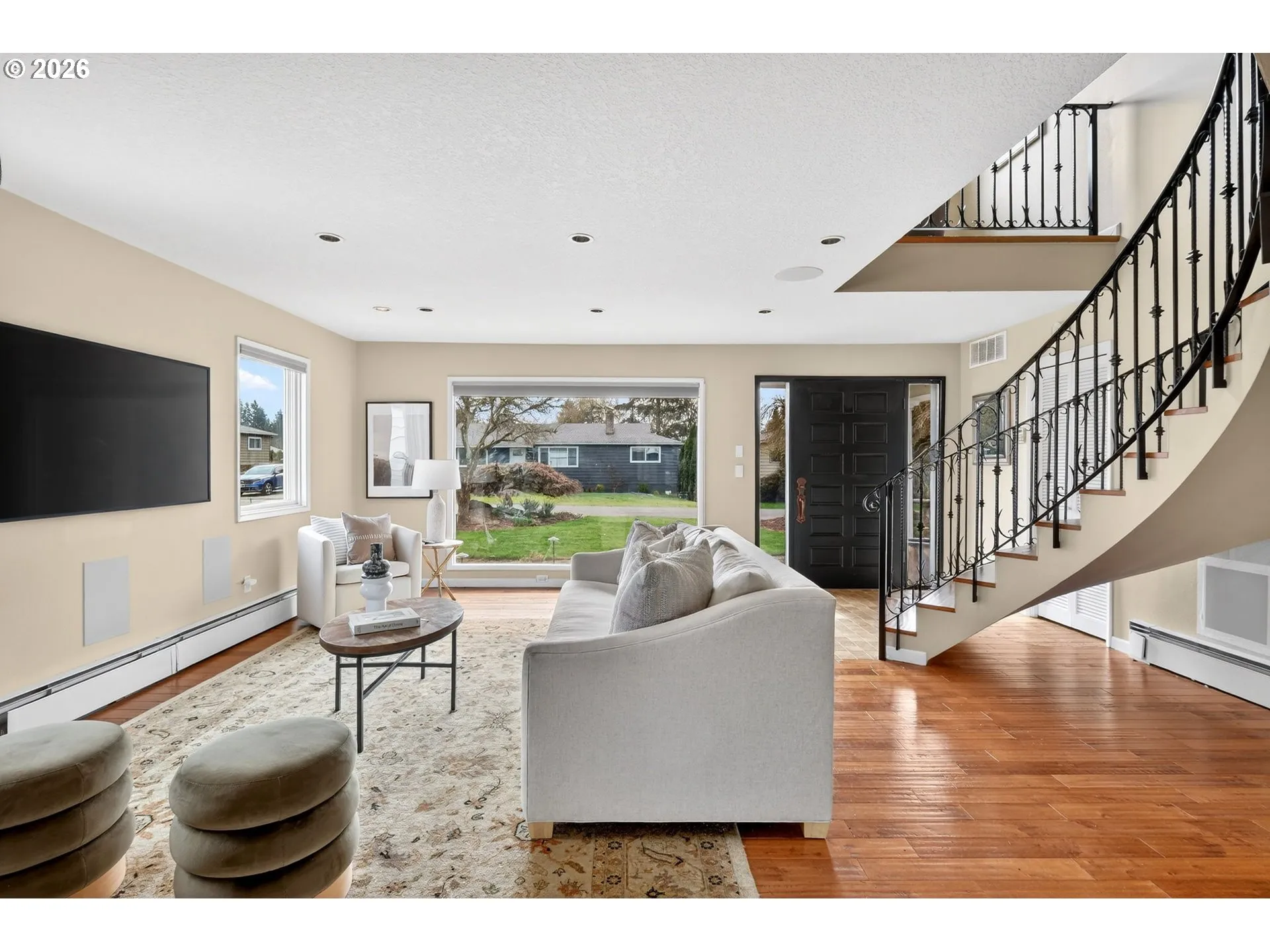 Living Room-View From