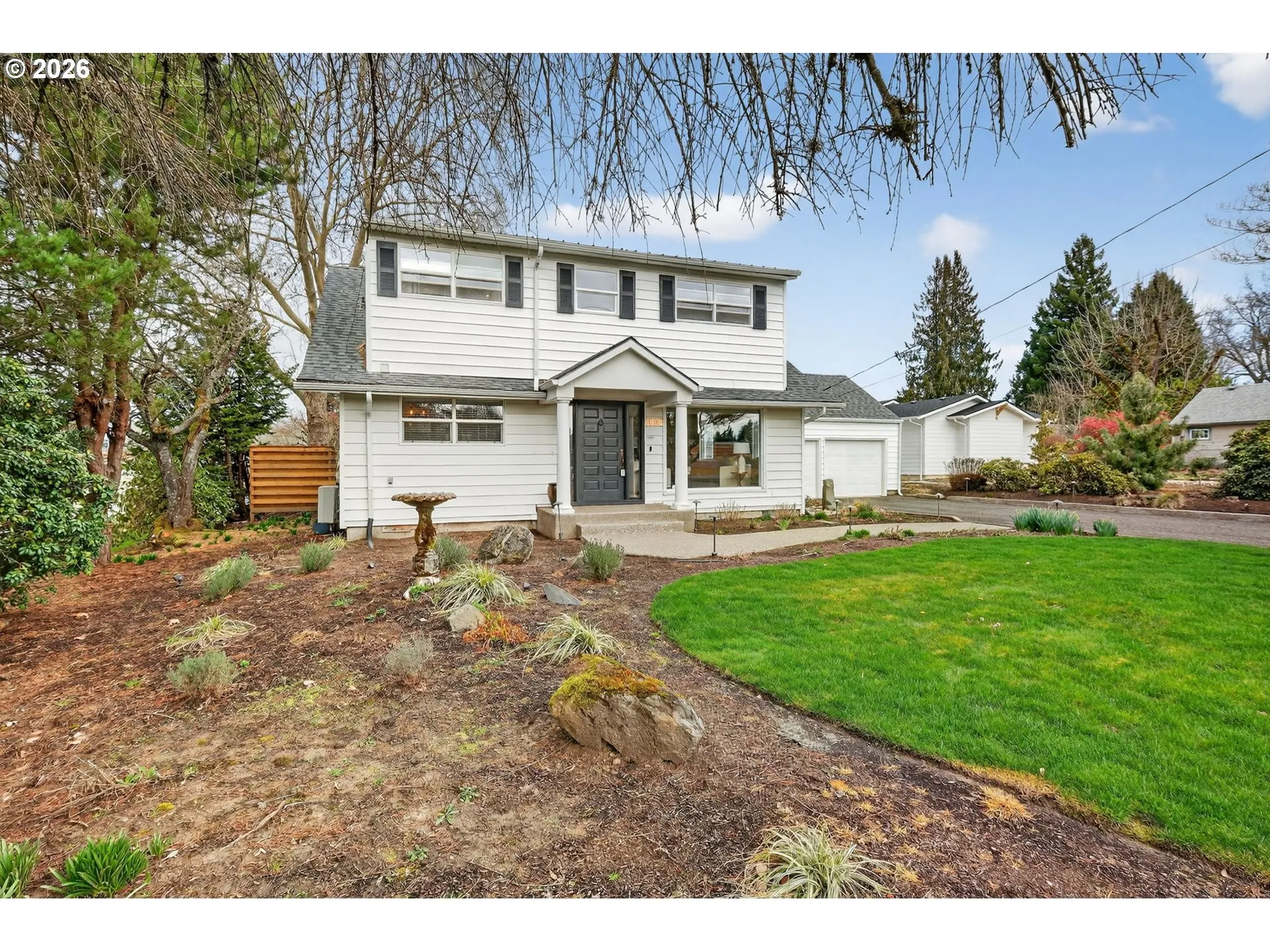 Front Yard-View From