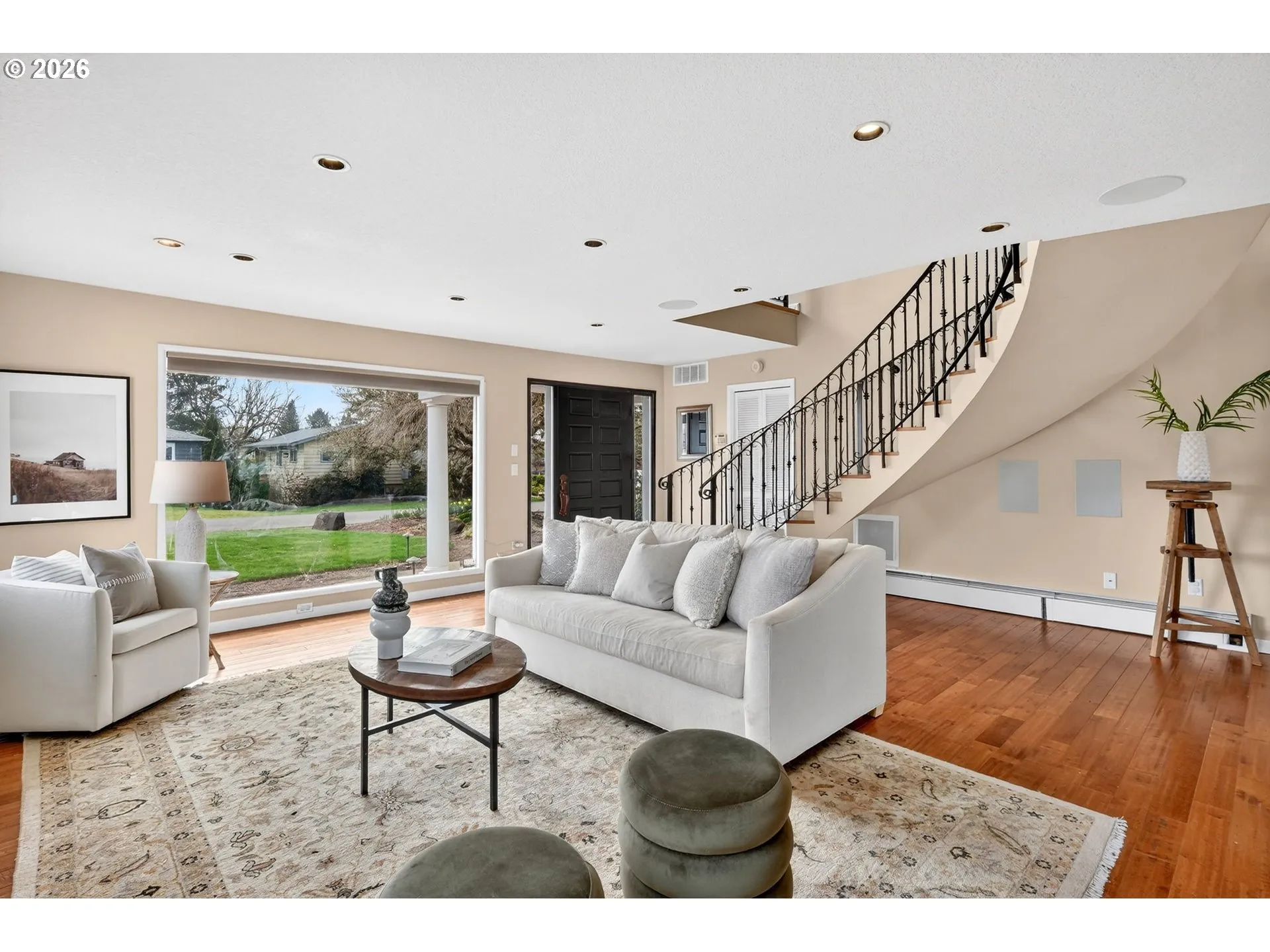 Living Room-View From