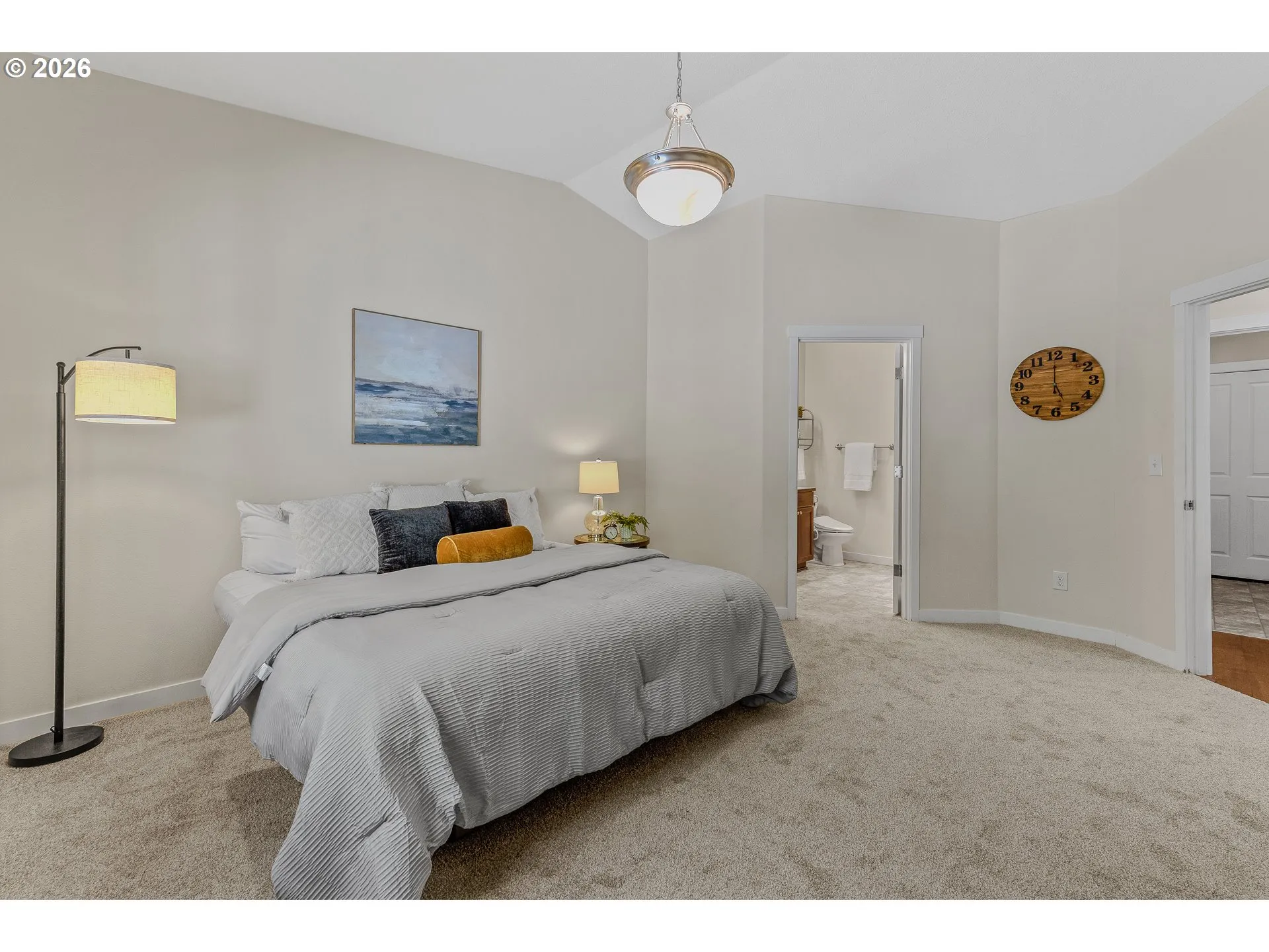 Primary Bedroom-Vaulted Ceilings