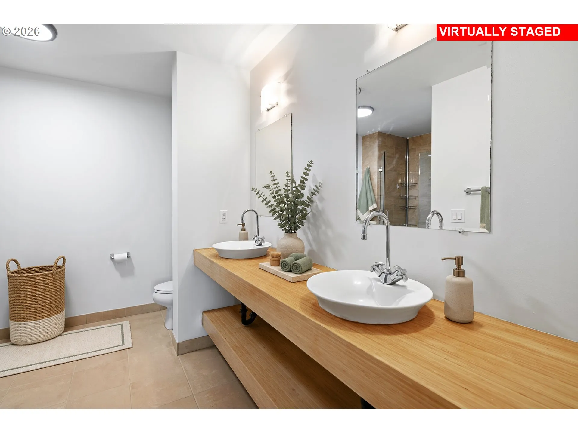 Bathroom-Double Sinks