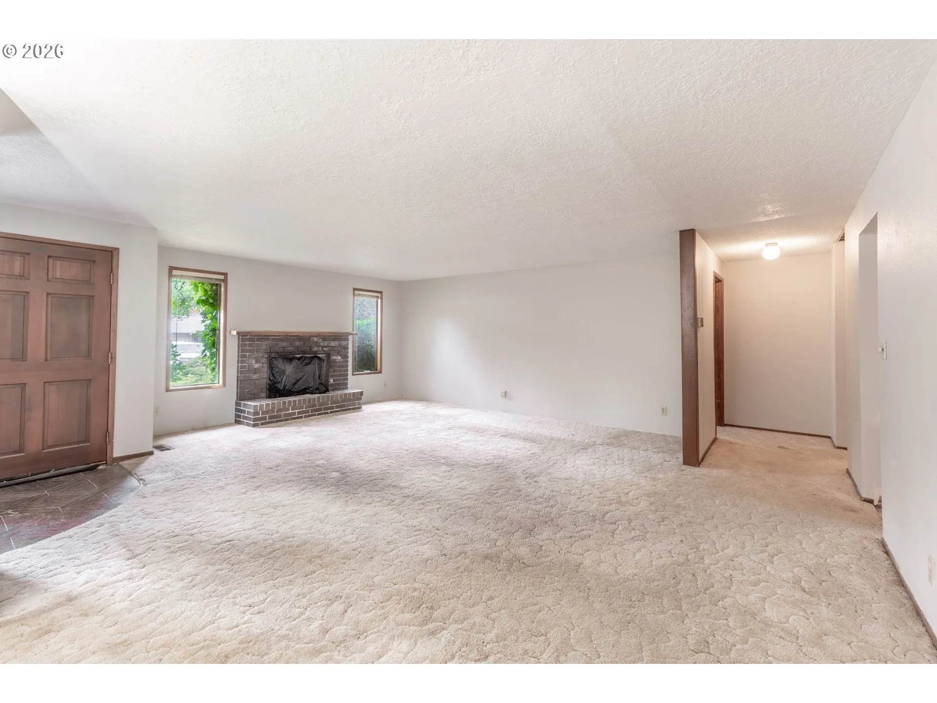 Living Room-Fireplace
