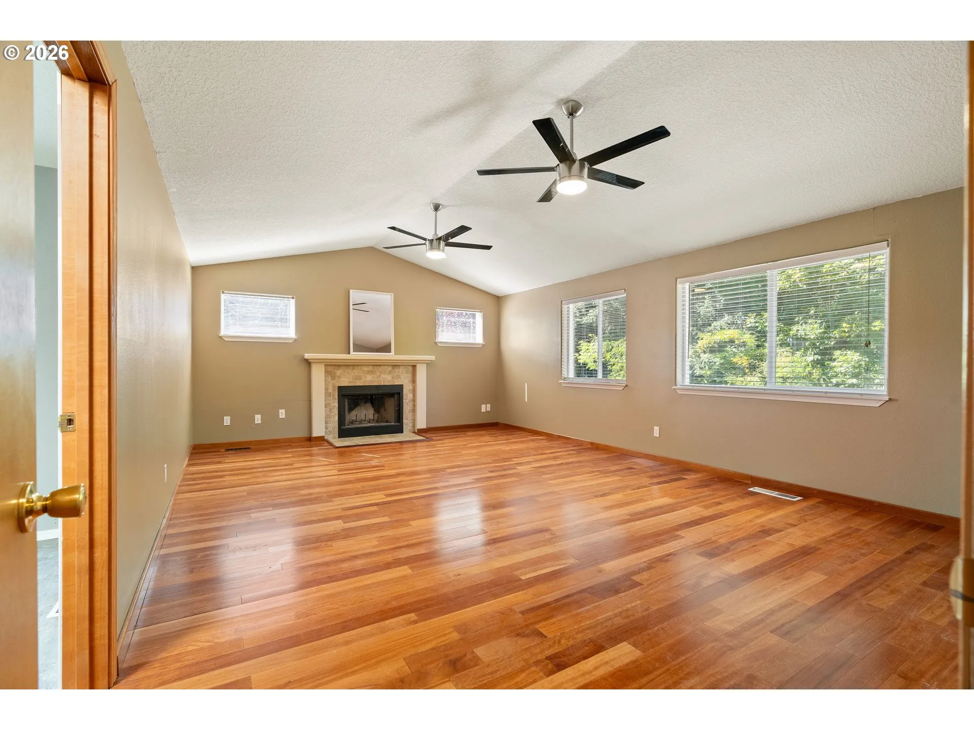 Owner's Suite Bedroom-Vaulted Ceilings
