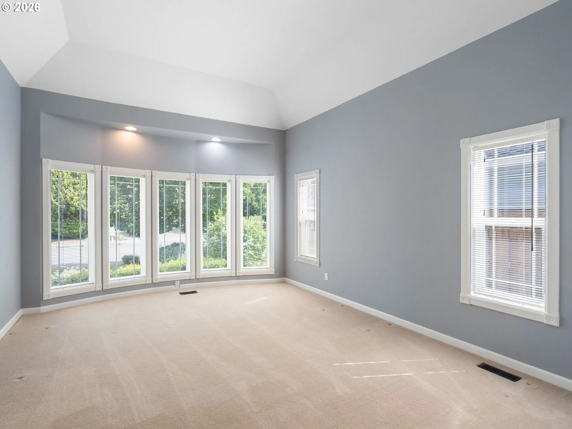 Living Room-Coffered Ceilings