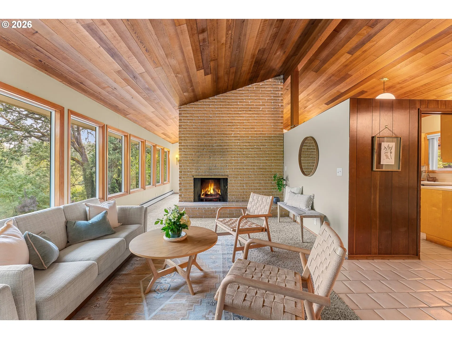 Living Room-Fireplace