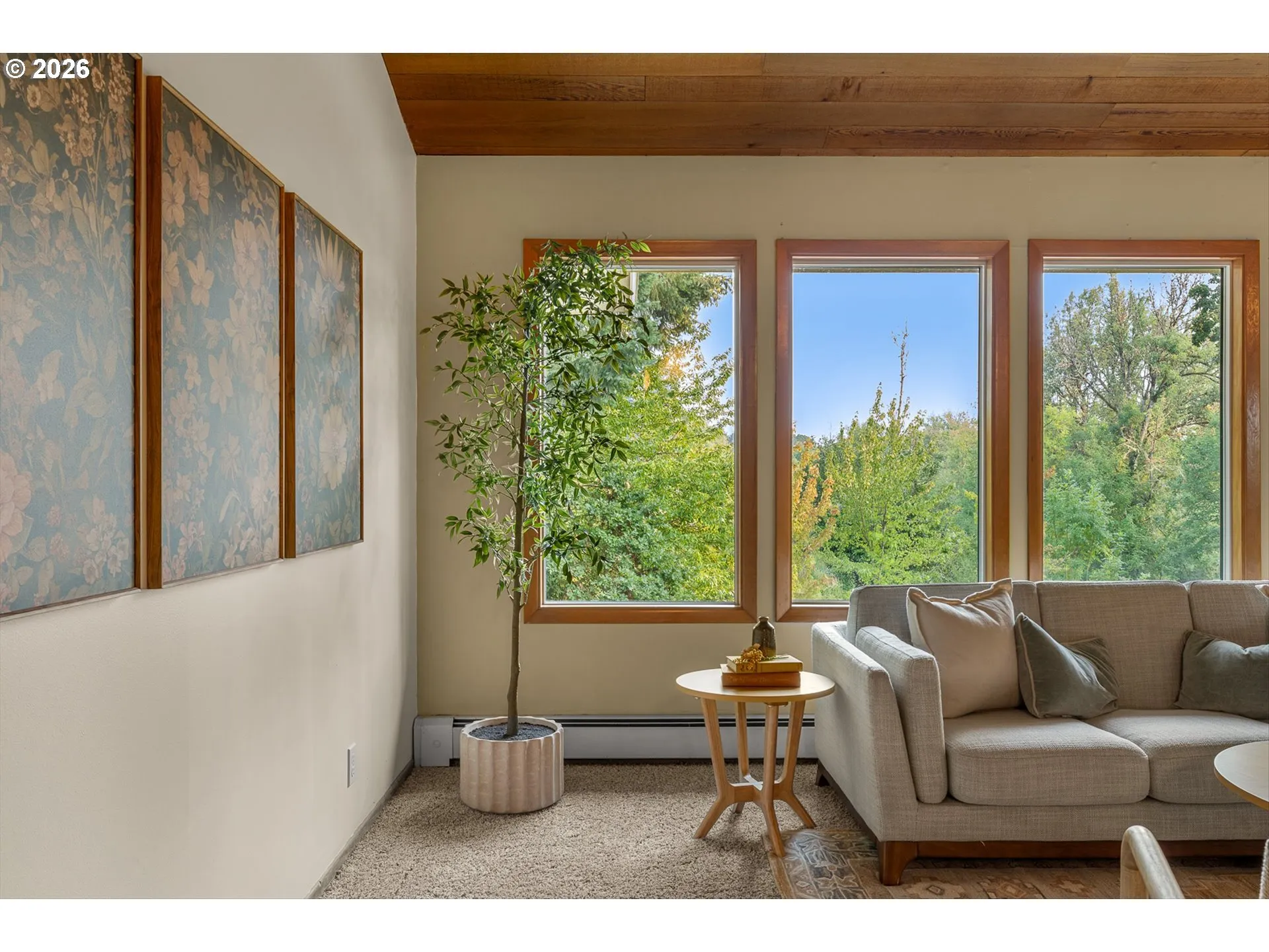 Living Room-View From