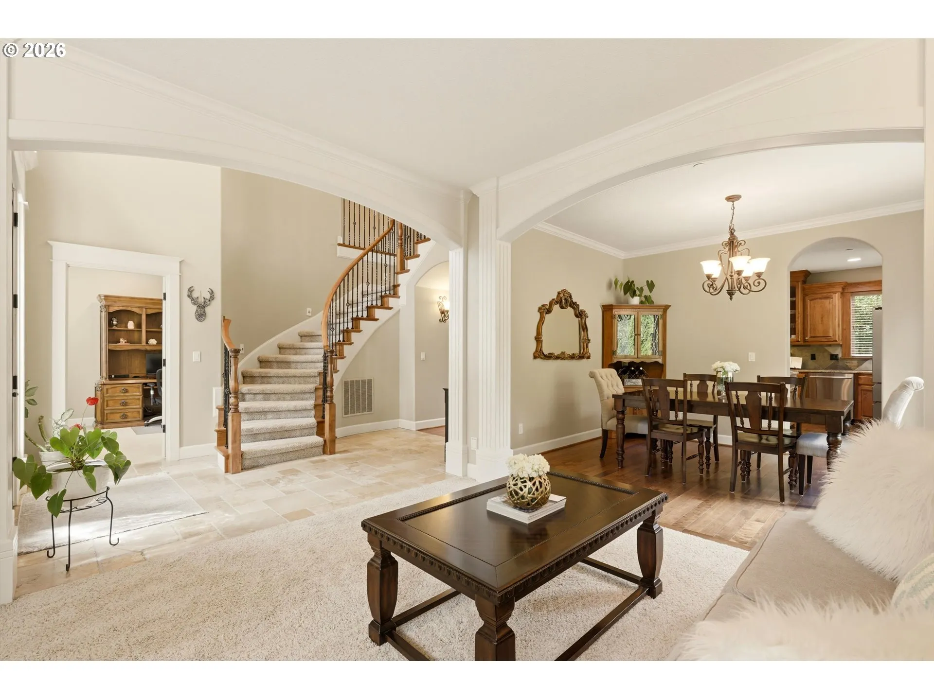 Living Room-View From