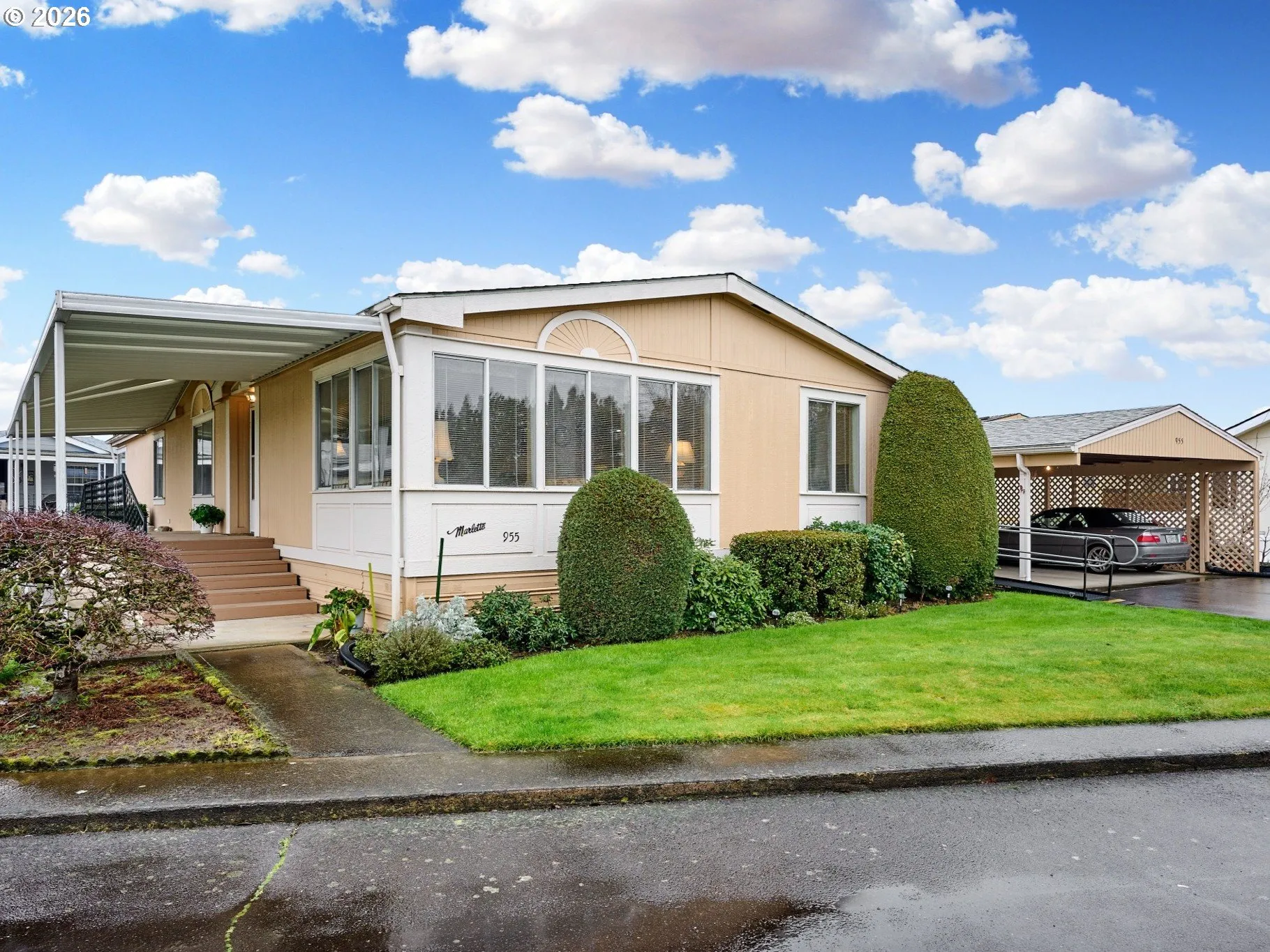 Exterior-East Facing