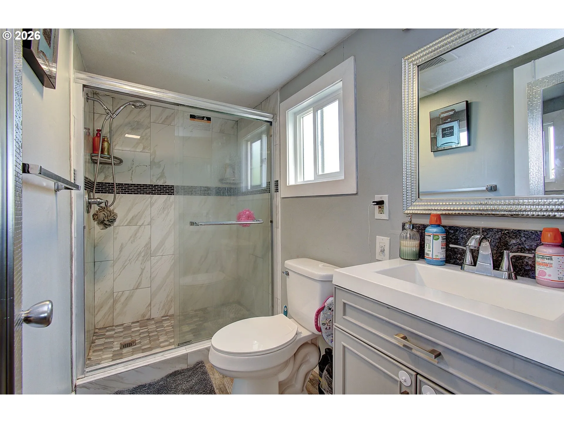 Bathroom, Attached-Walk in Shower