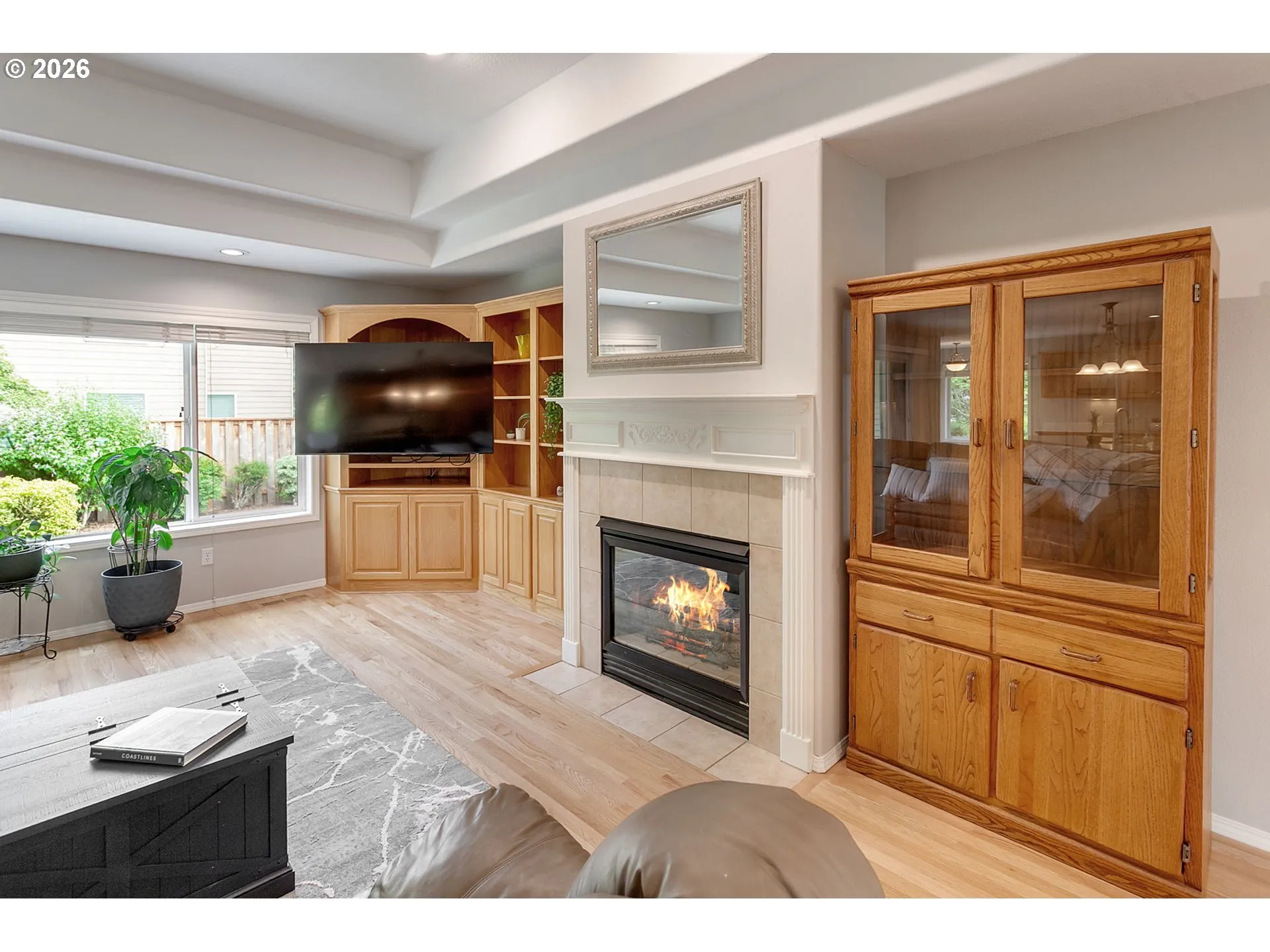 Living Room-Fireplace