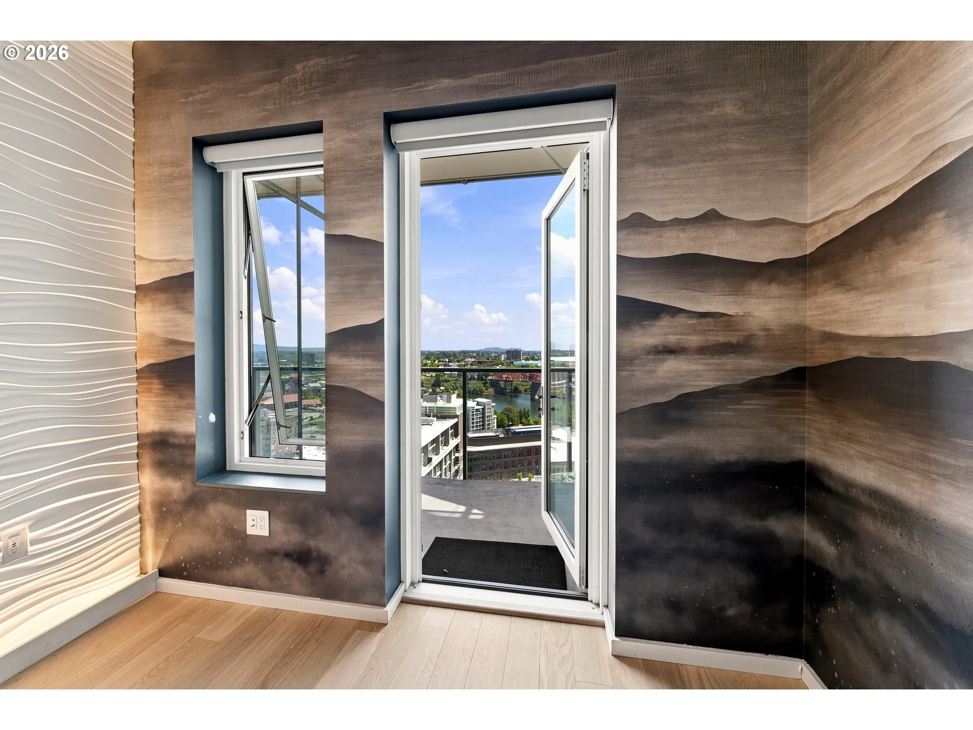 Bedroom, Owner's Suite-View From
