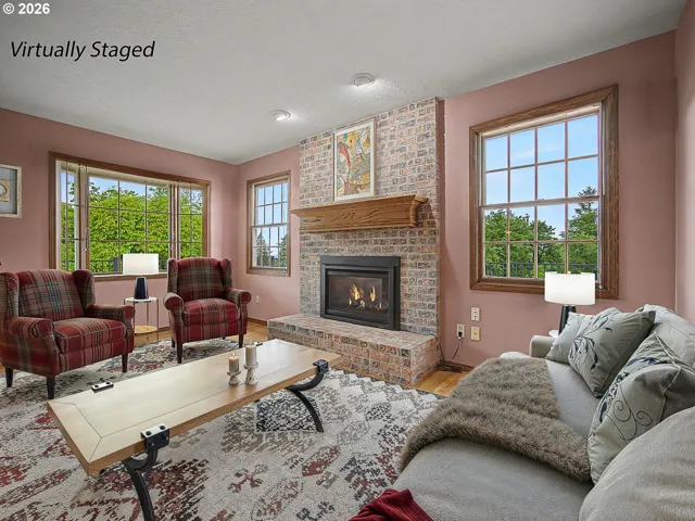 Living Room-Fireplace