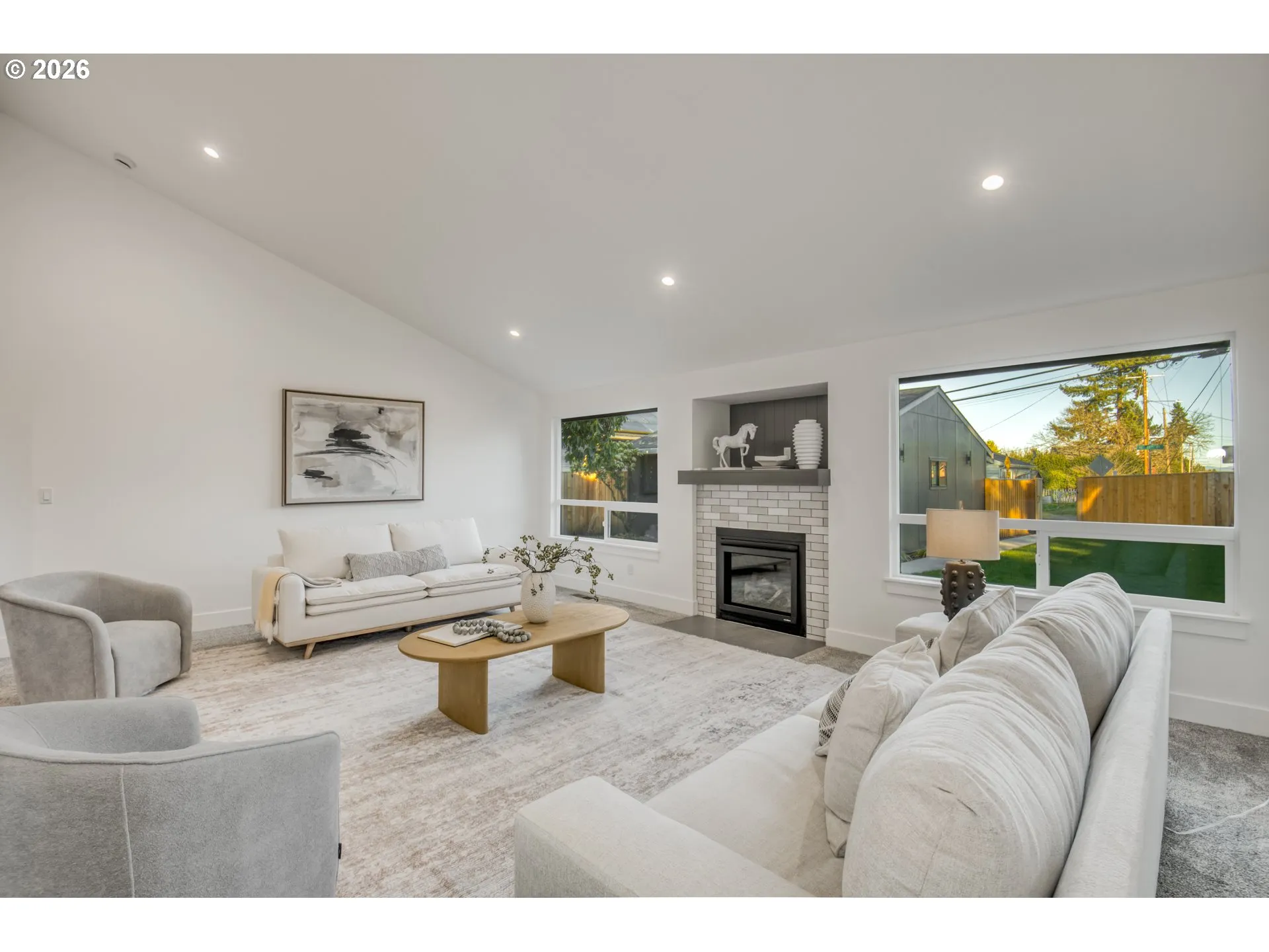 Living Room-Fireplace