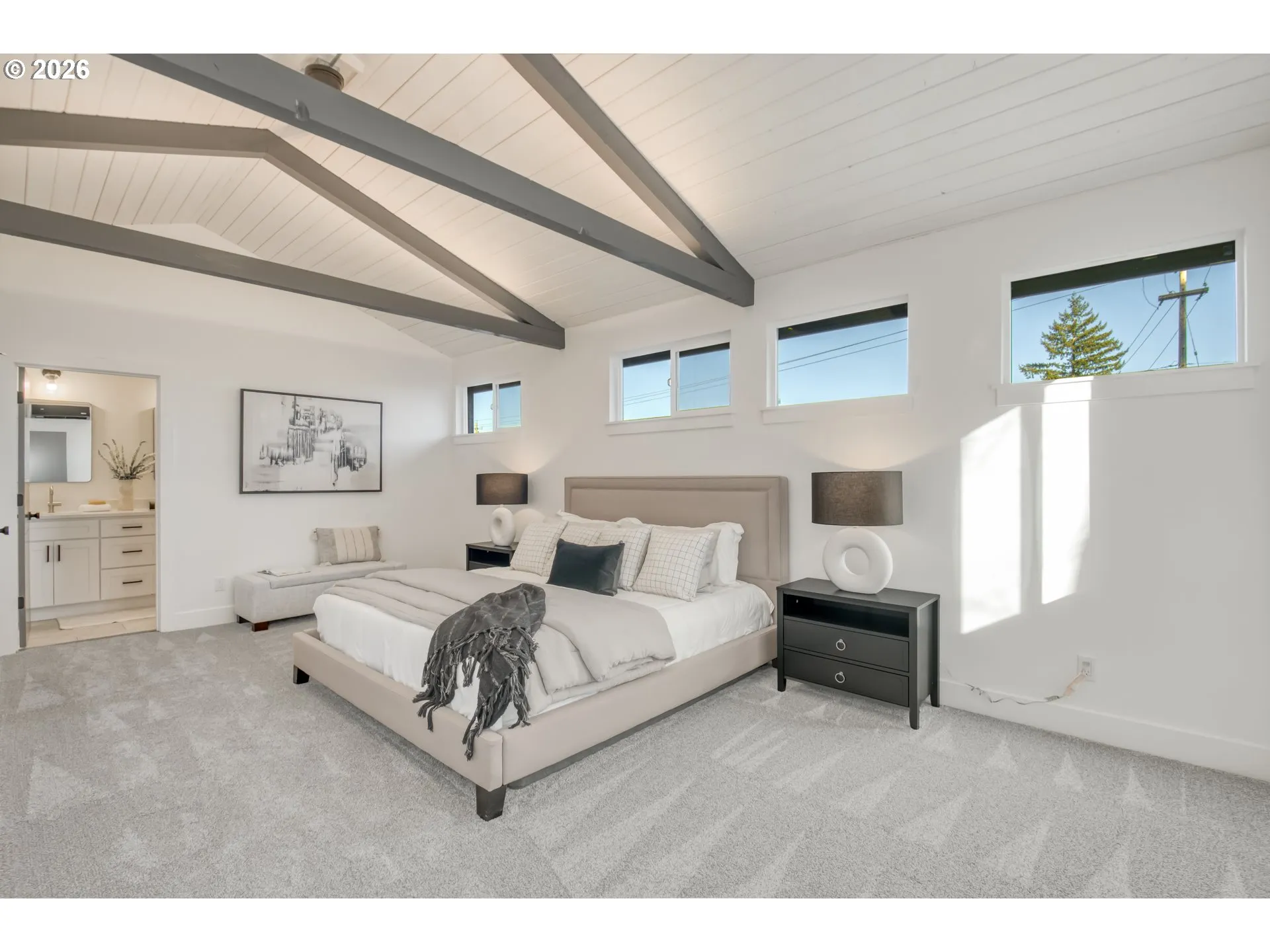 Bedroom, Primary-Ceiling Fan