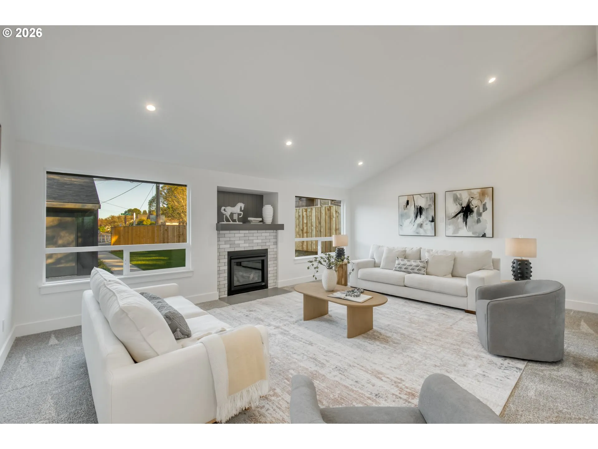Living Room-Fireplace