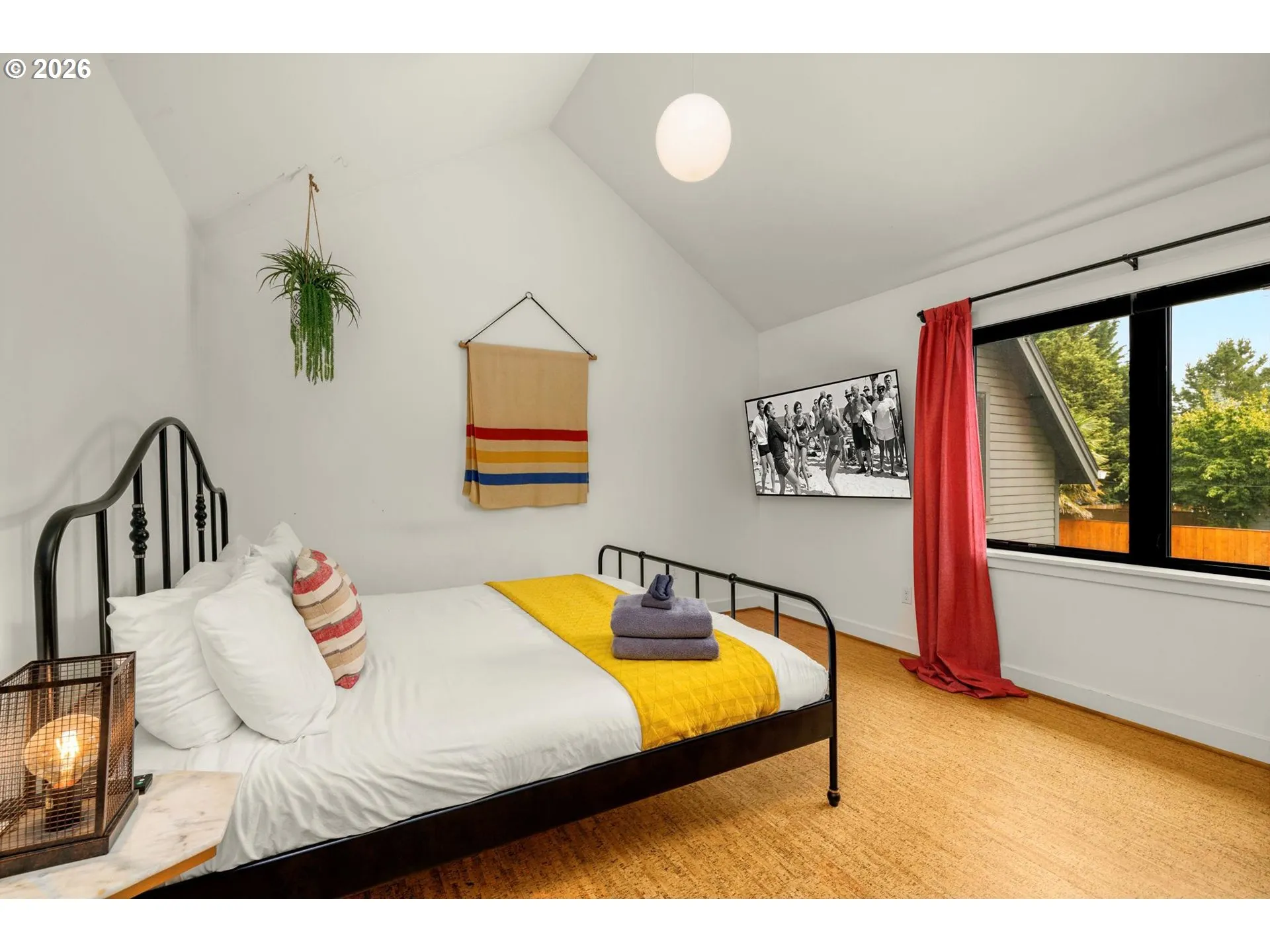 Owner's Suite Bedroom-Vaulted Ceilings