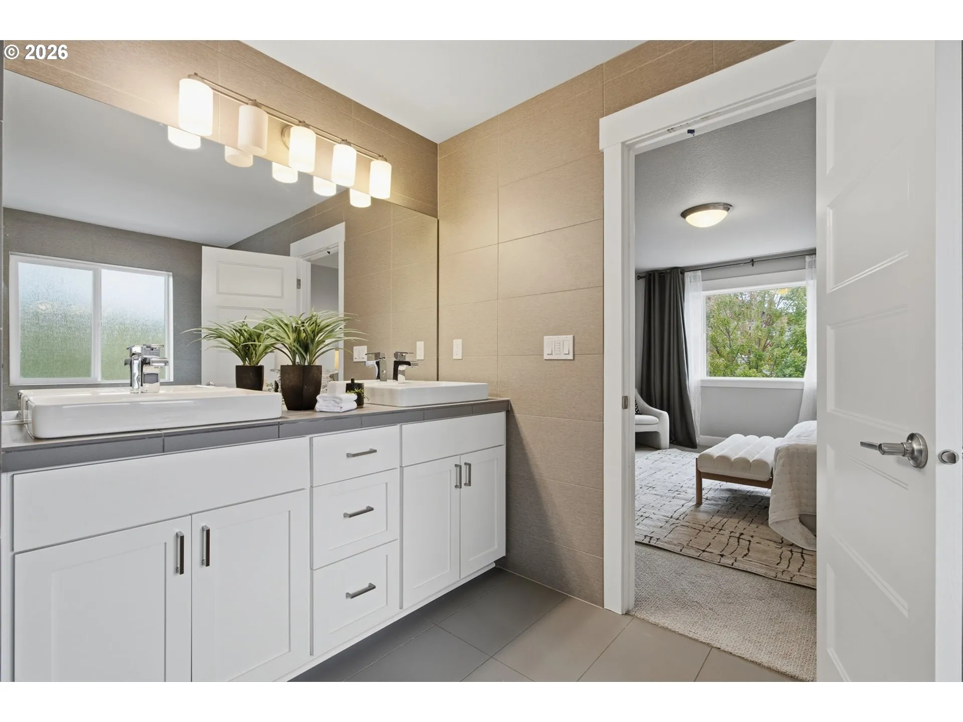 Primary Bedroom-Attached Bathroom