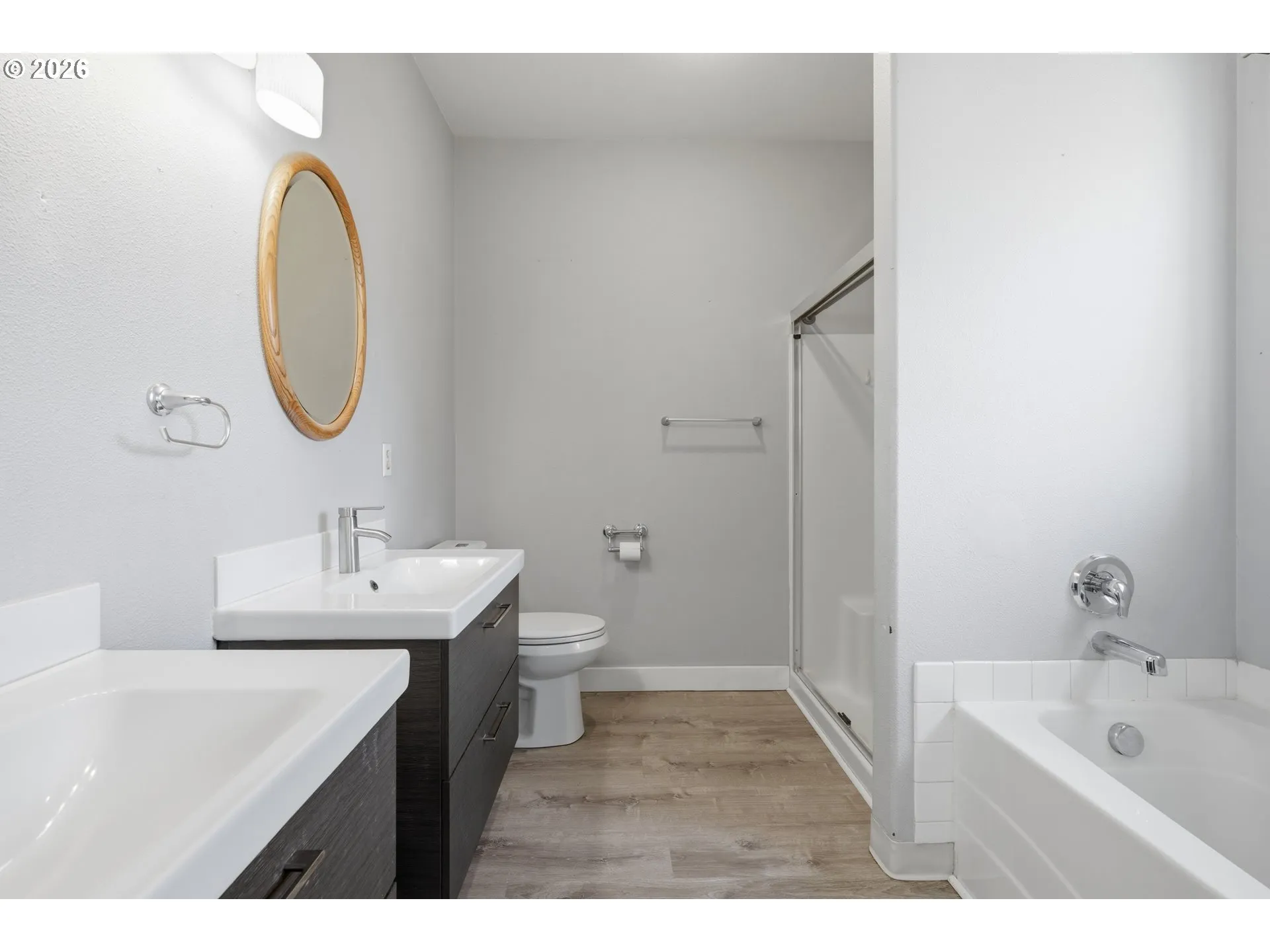 Bathroom, Attached-Double Sinks