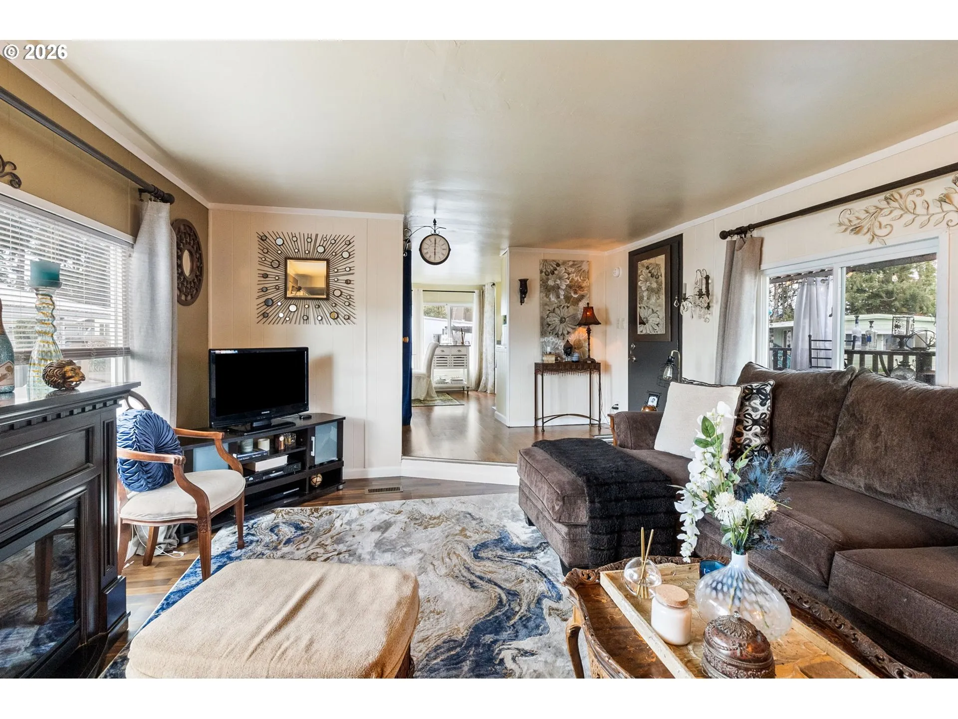 Living Room-View From