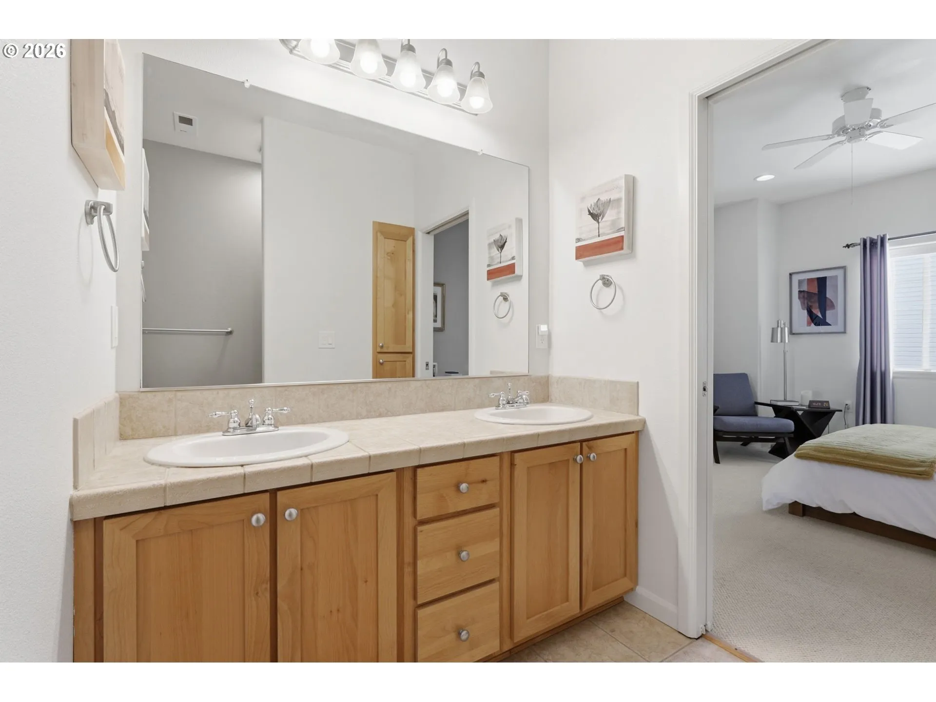 Attached Bathroom #1-Double Sinks
