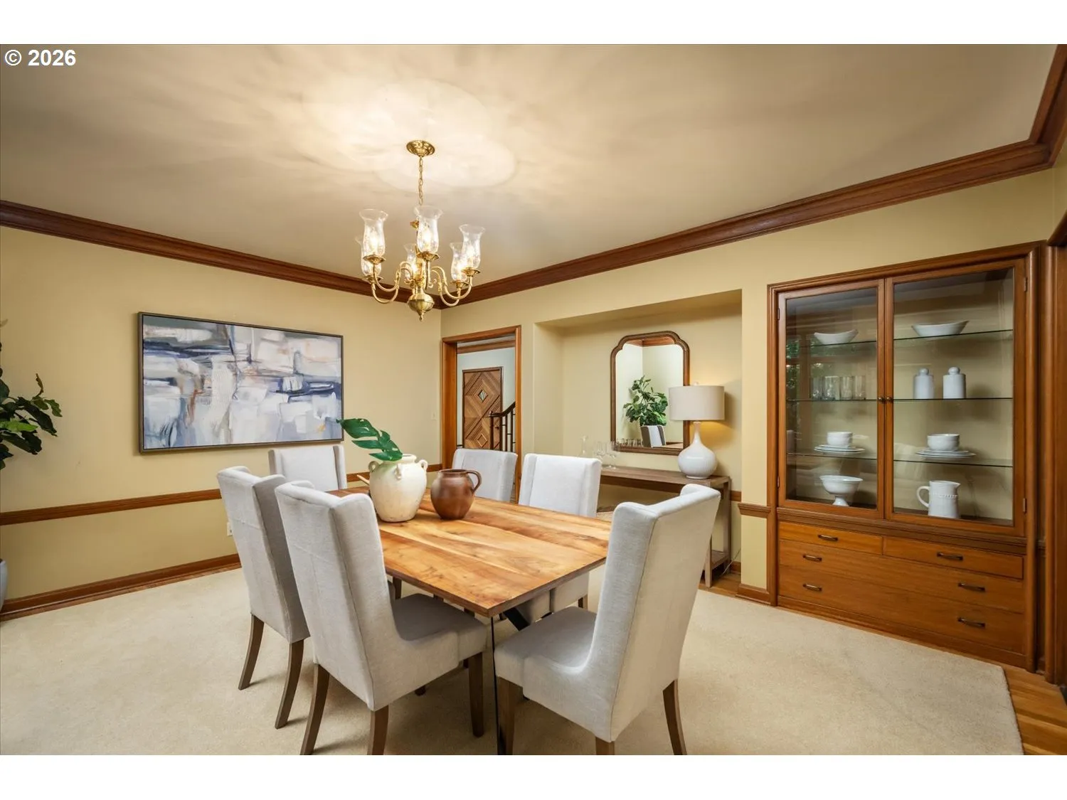 Dining Room-Built-In Cabinets