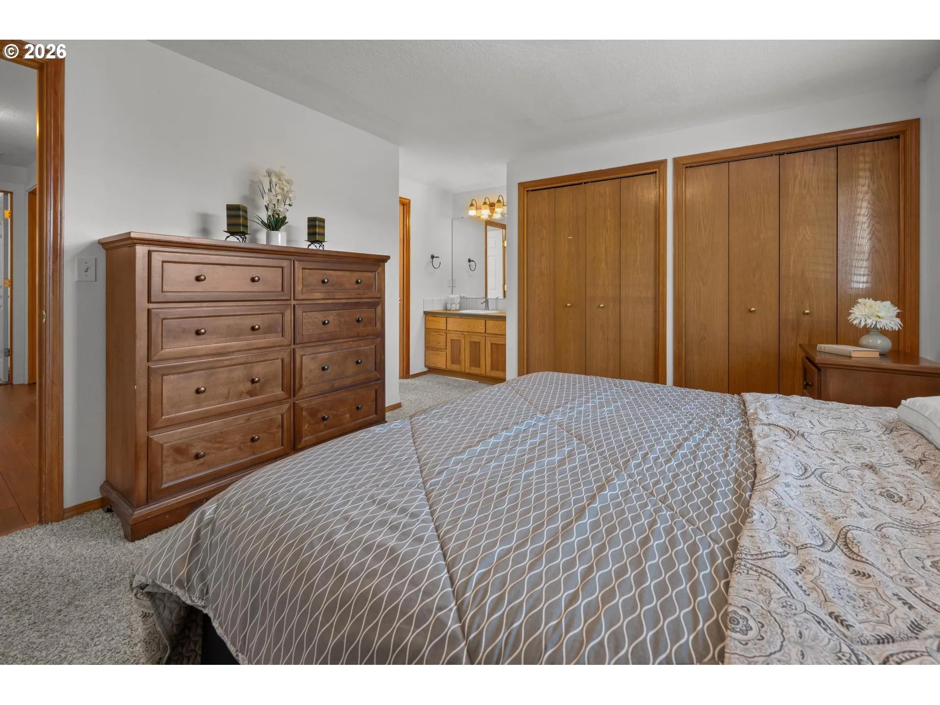 Primary Bedroom-Attached Bathroom