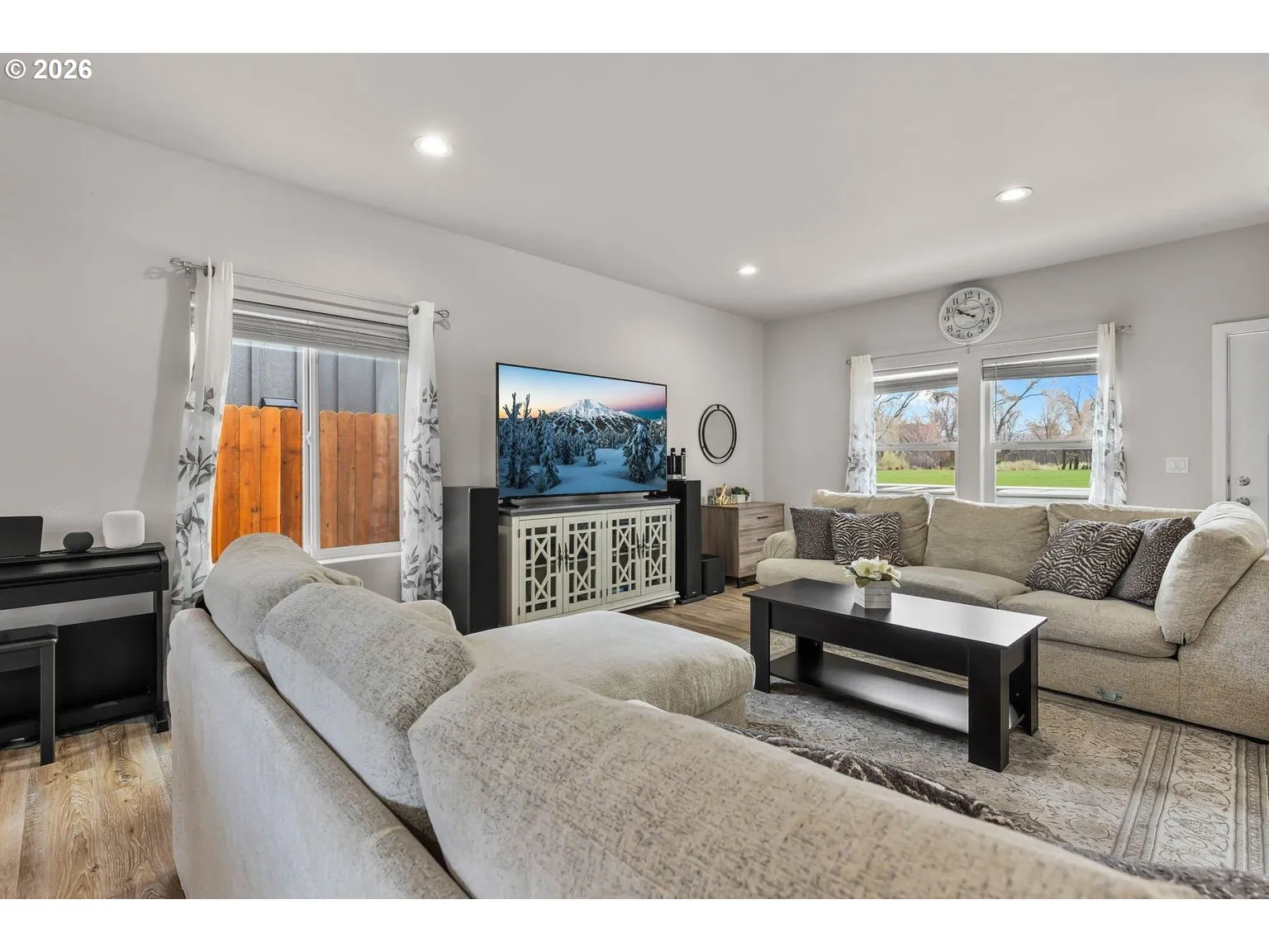 Living Room-View From