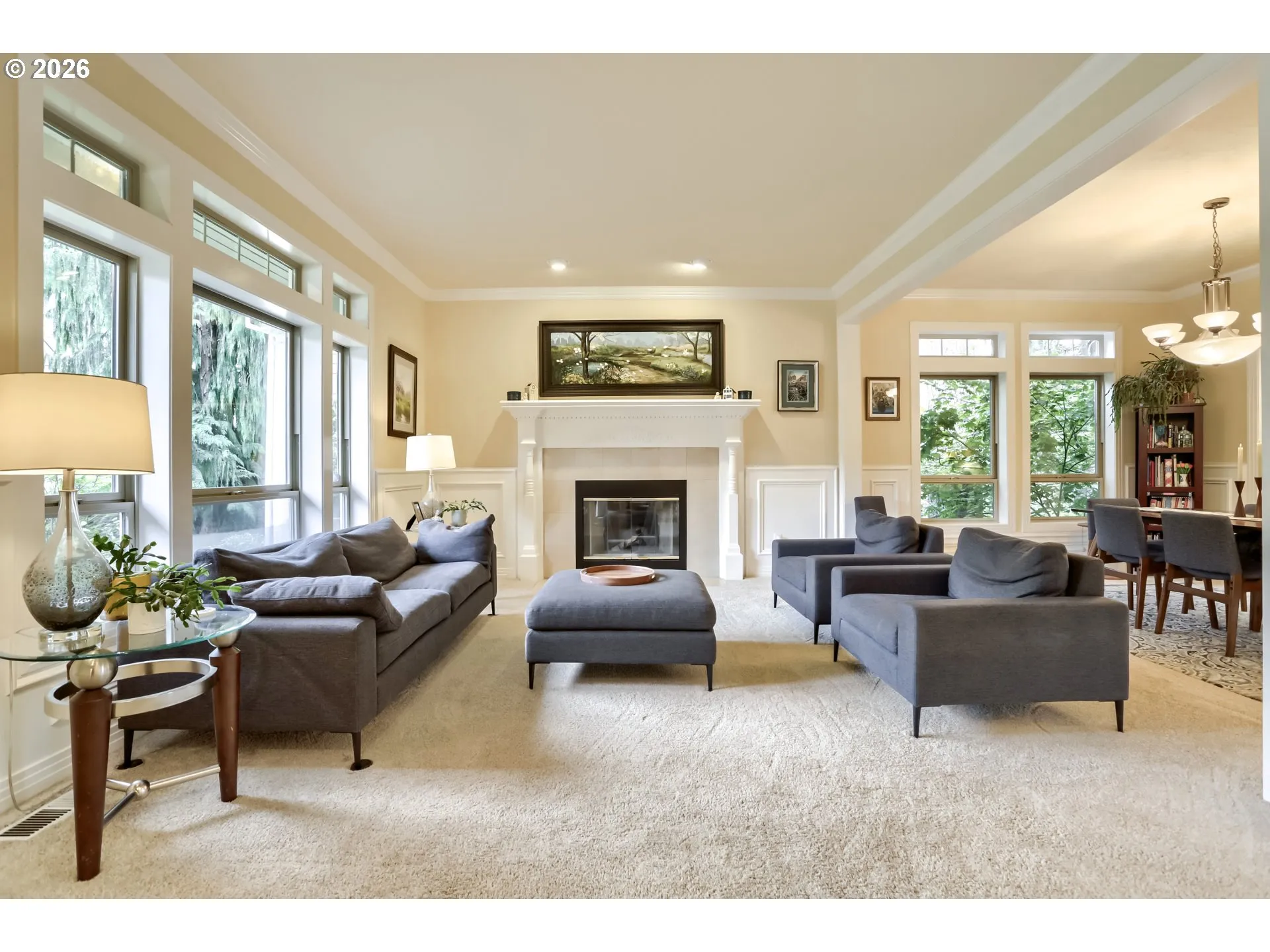 Living Room-Fireplace