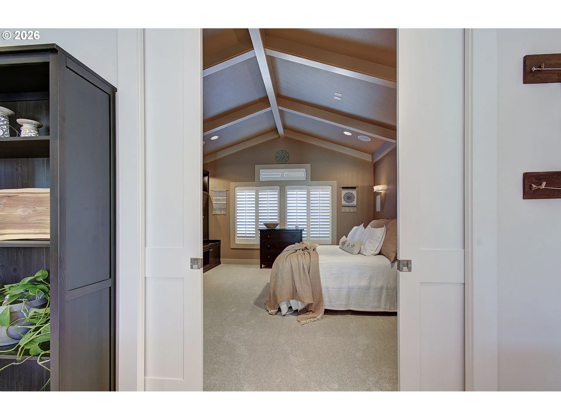 Media Room-Coffered Ceilings