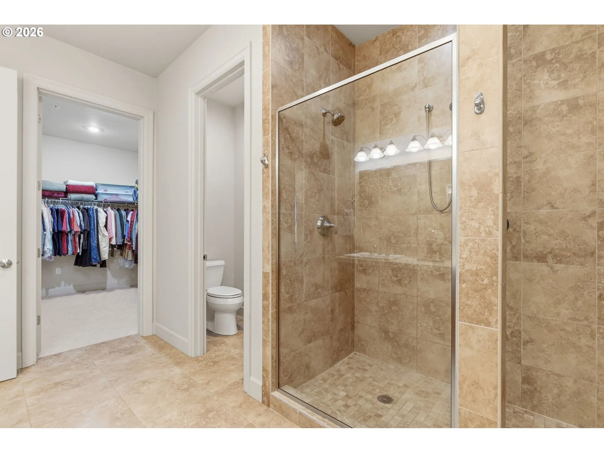Bathroom, Attached-Walk in Shower