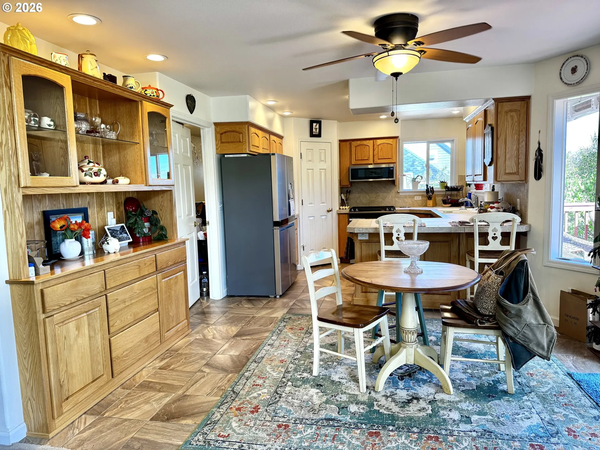 Kitchen/Dining Room-Ceiling Fan