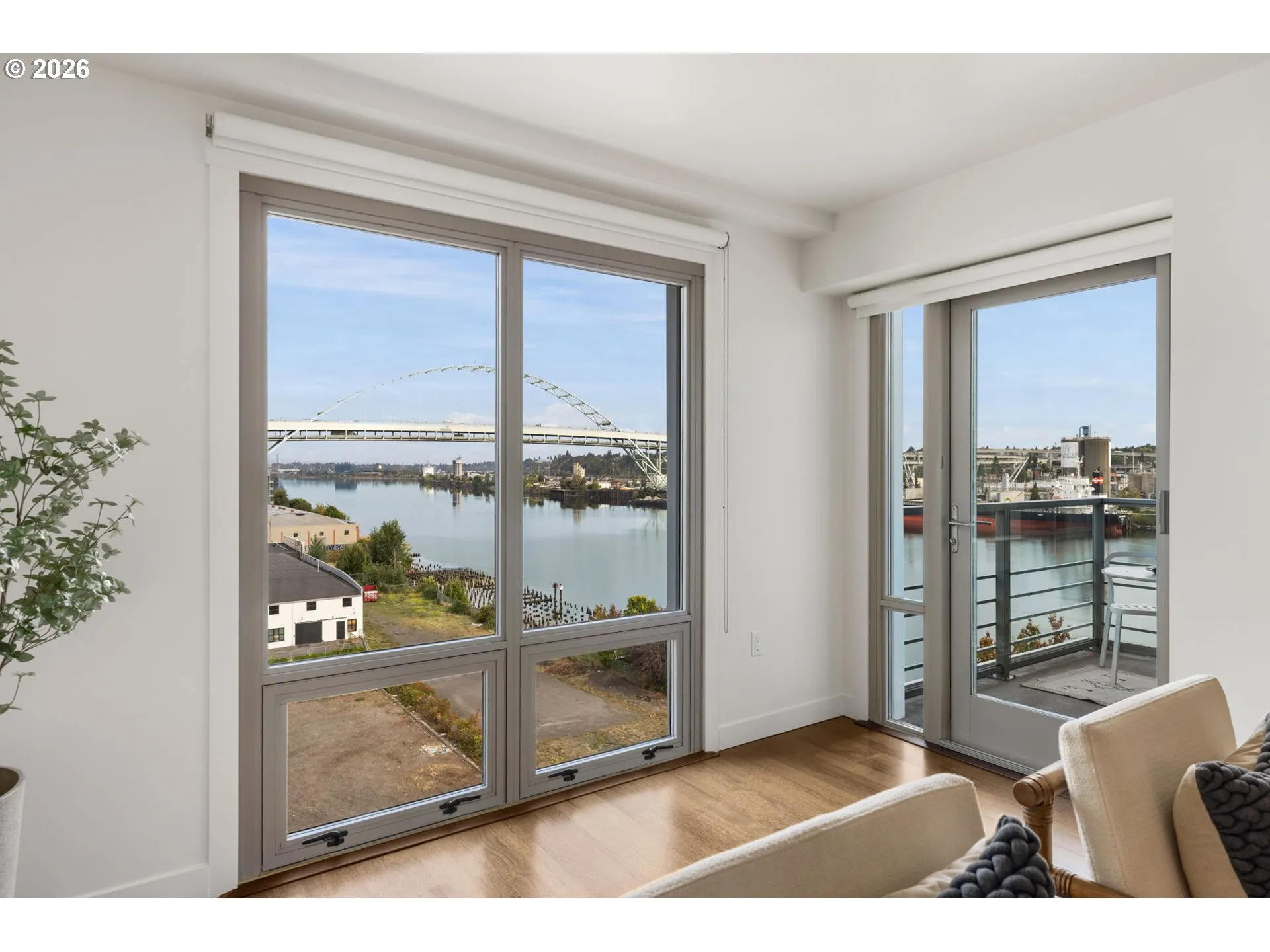 Living Room-View From