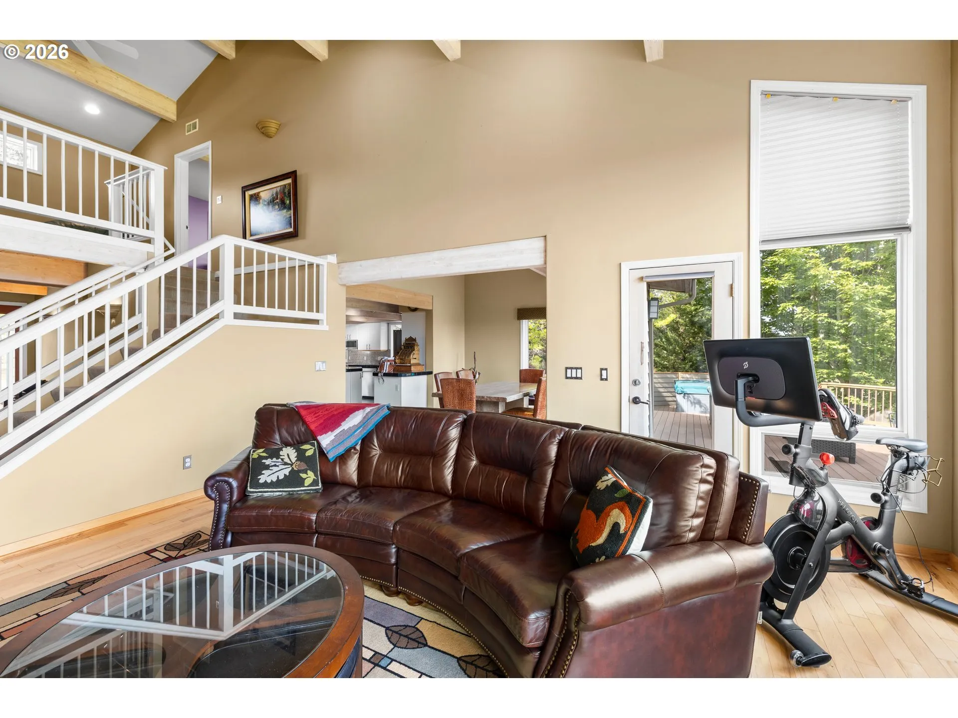 Living Room-Vaulted Ceilings