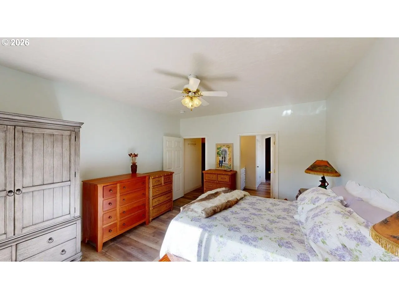 Bedroom, Primary-Ceiling Fan