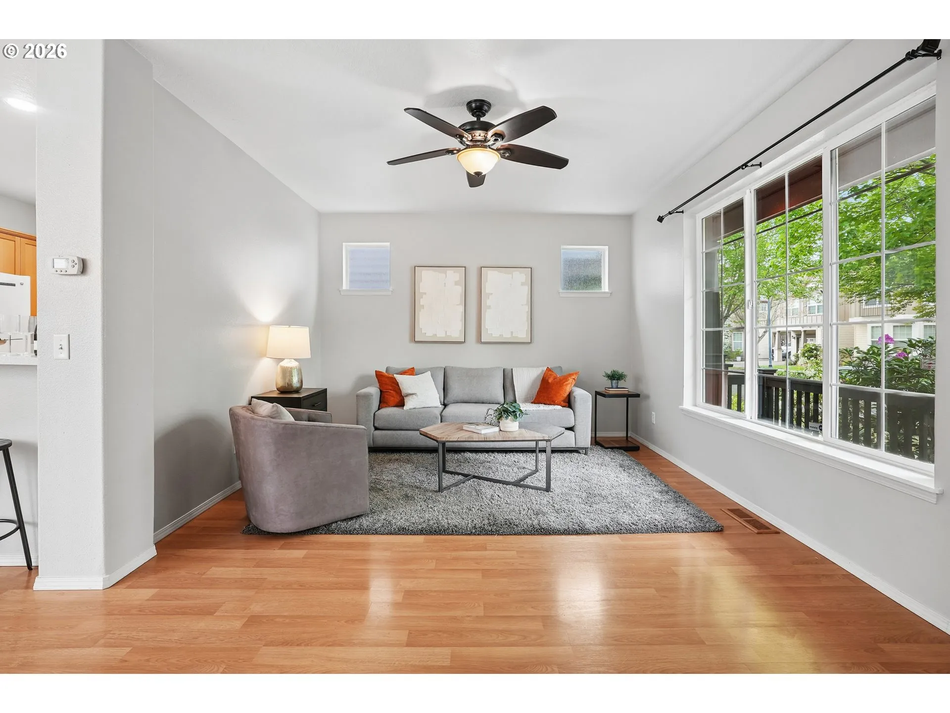 Living Room-Ceiling Fan