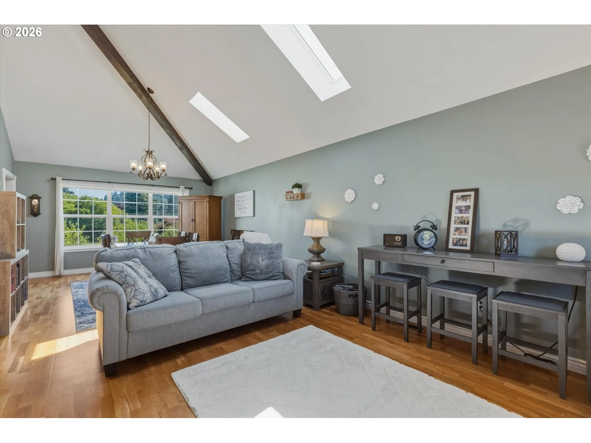 Living Room-Skylight