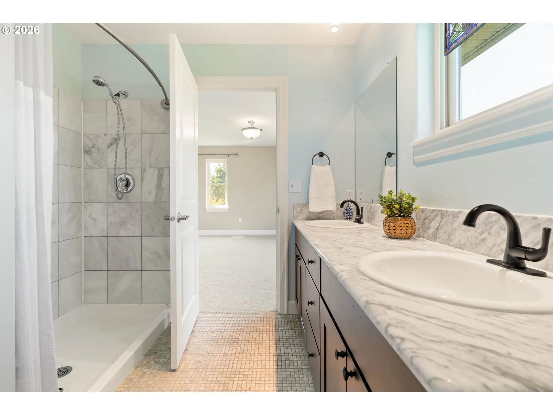 Primary Bedroom-Attached Bathroom
