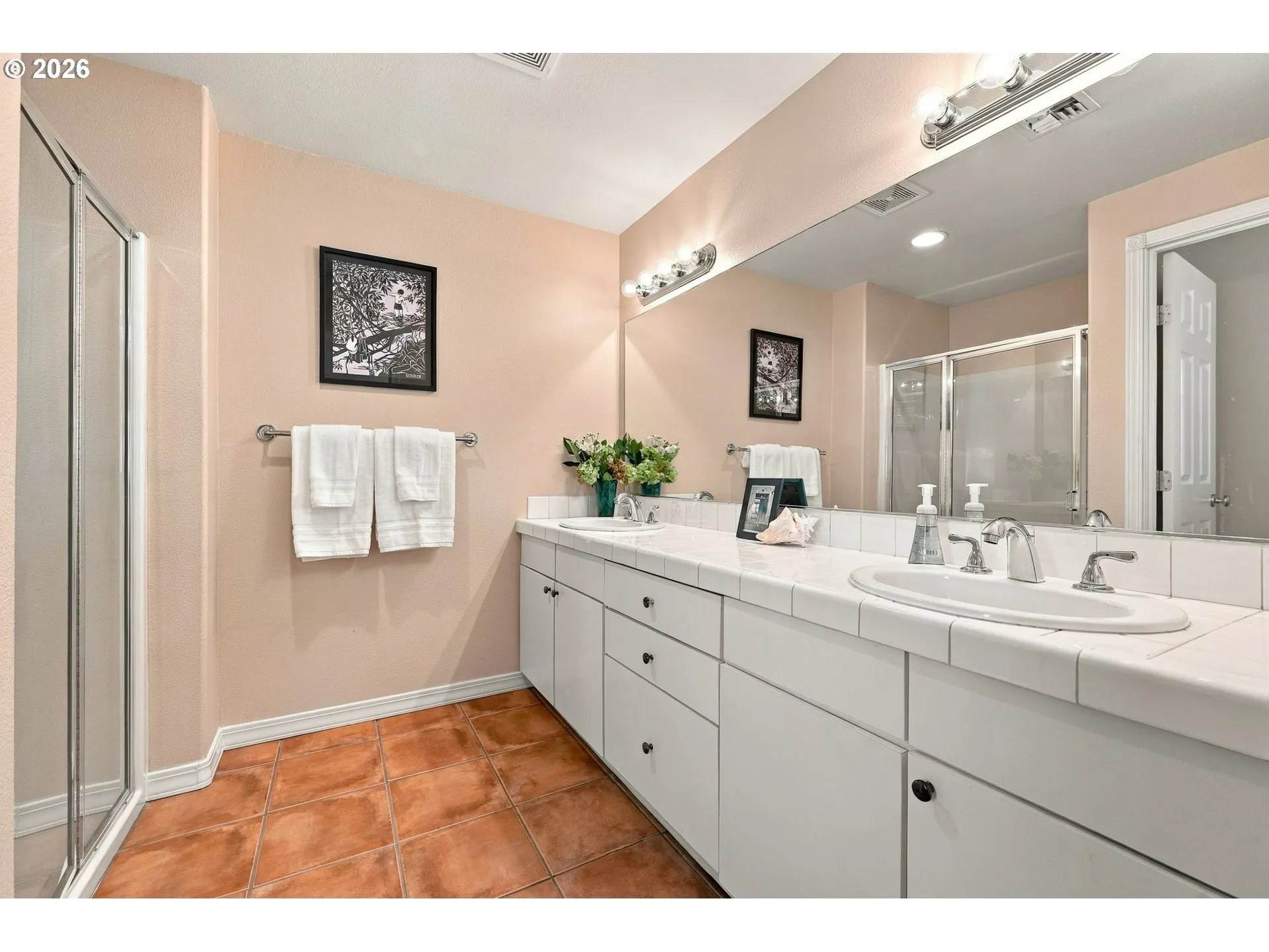 Attached Bathroom #1-Double Sinks