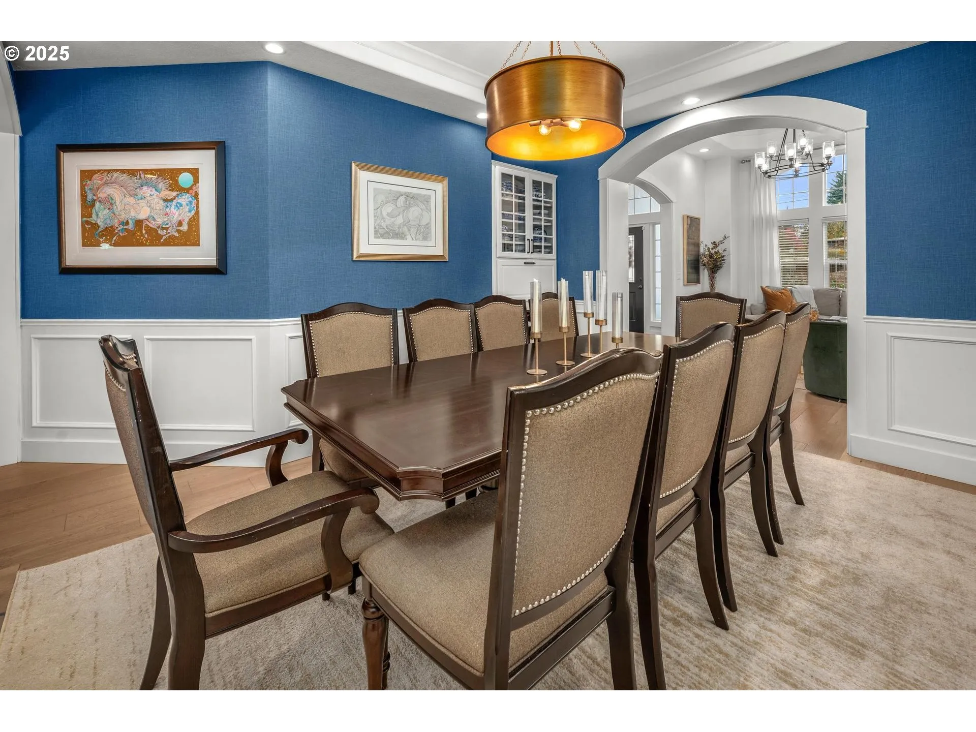 Dining Room-Coffered Ceilings