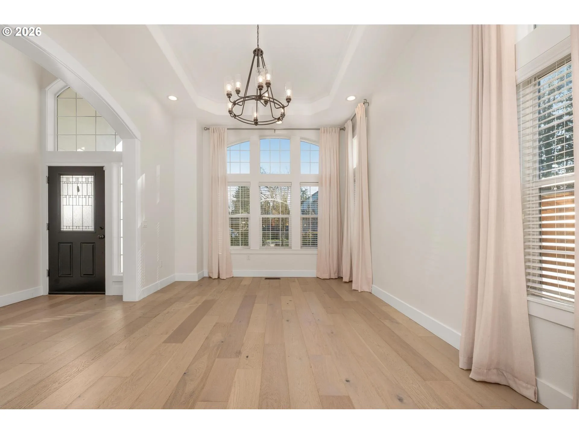 Living Room-Coffered Ceilings