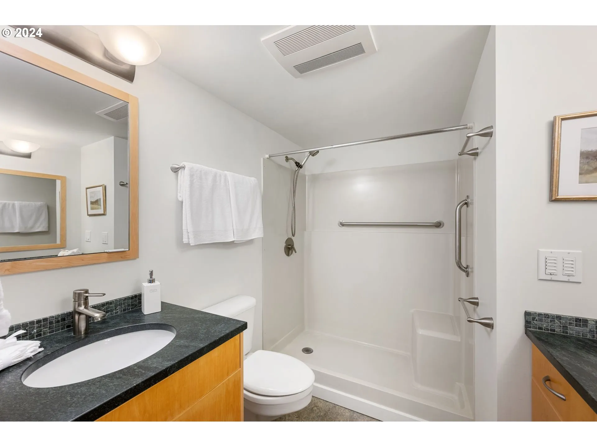 Bathroom, Attached-Walk in Shower