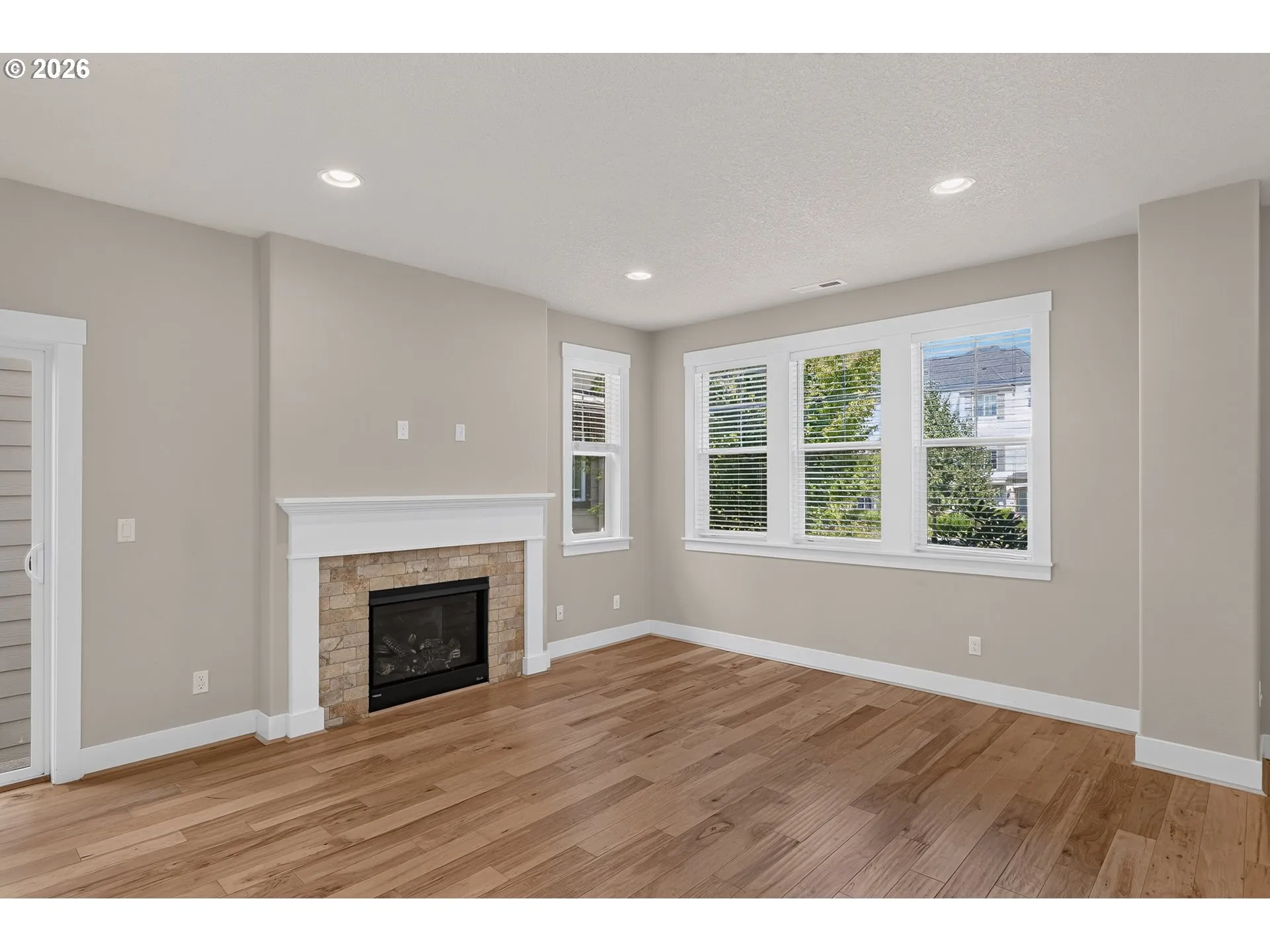 Living Room-Fireplace
