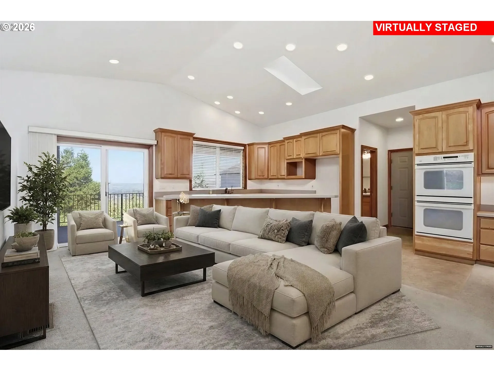 Living Room-View From