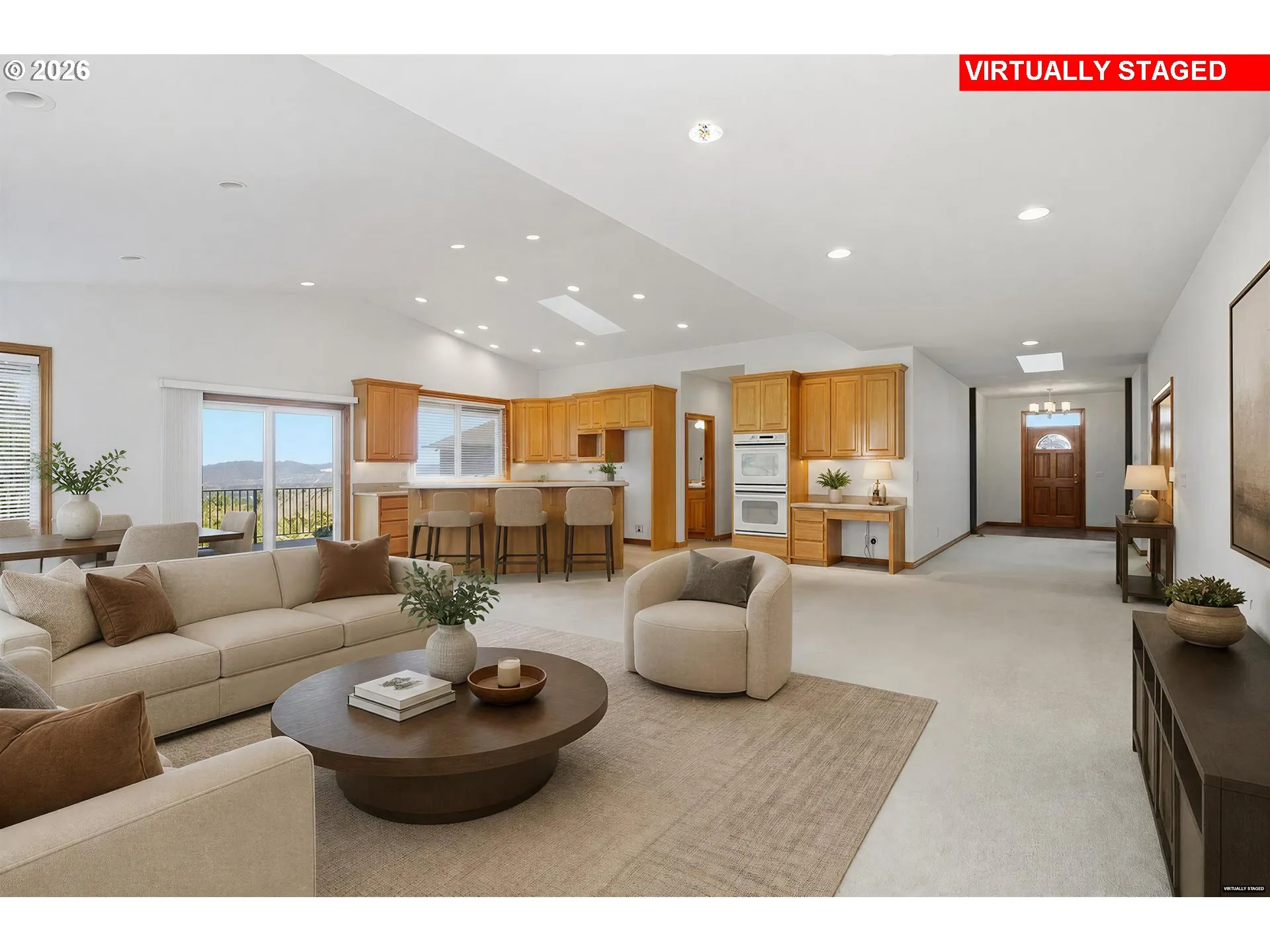Living Room-View From