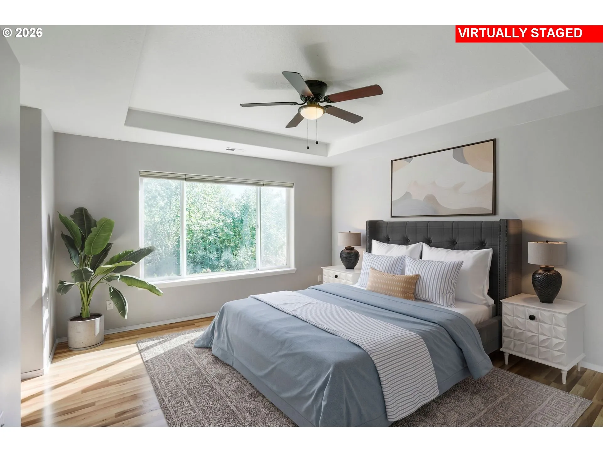 Primary Bedroom-Coffered Ceilings
