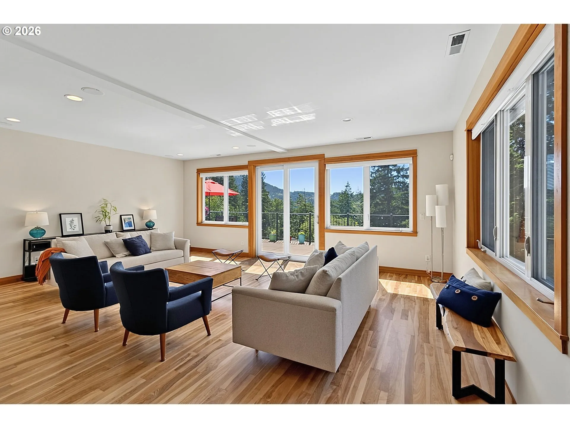 Living Room-View From