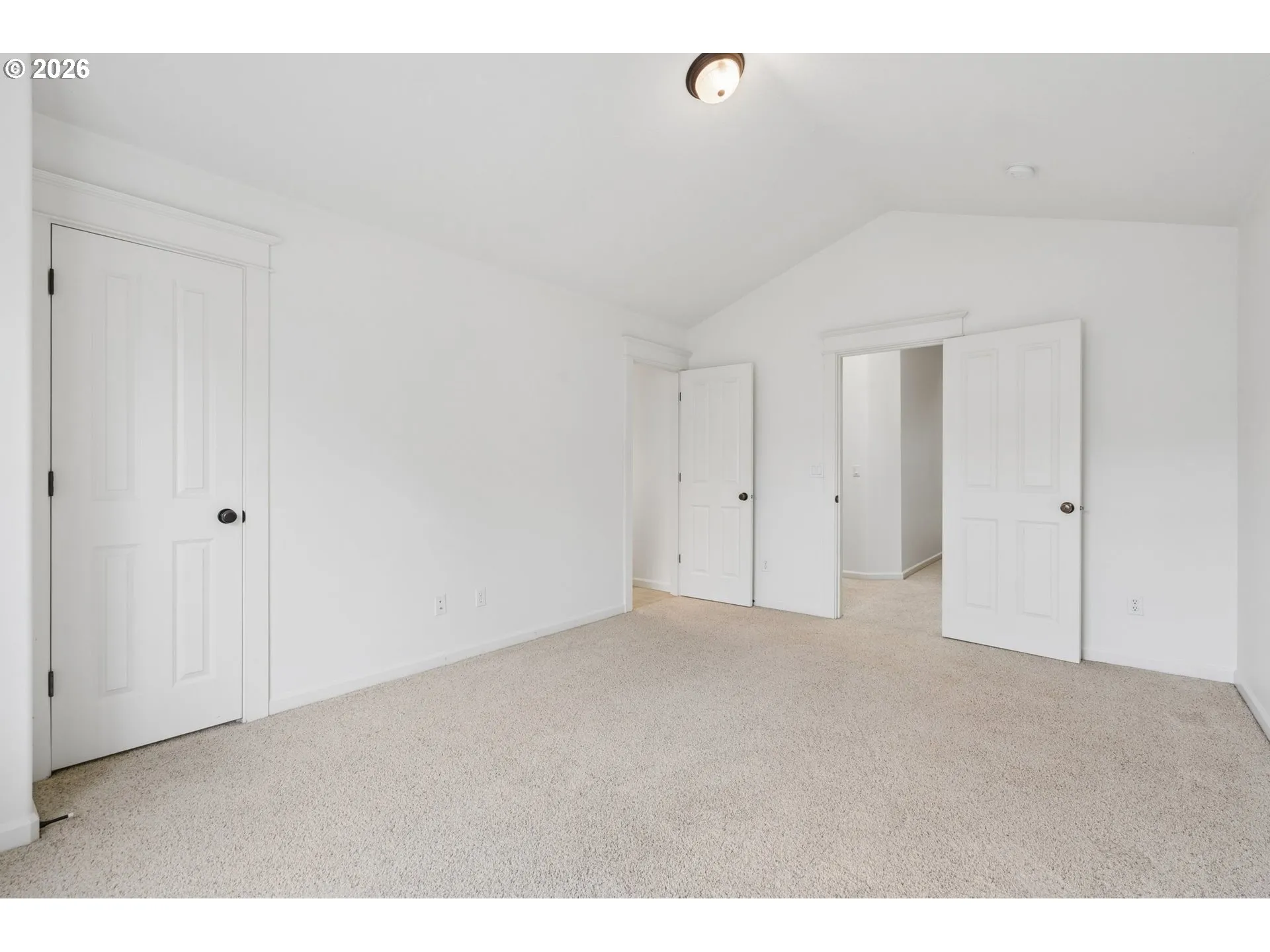 Bedroom, Primary #2-Vaulted Ceilings