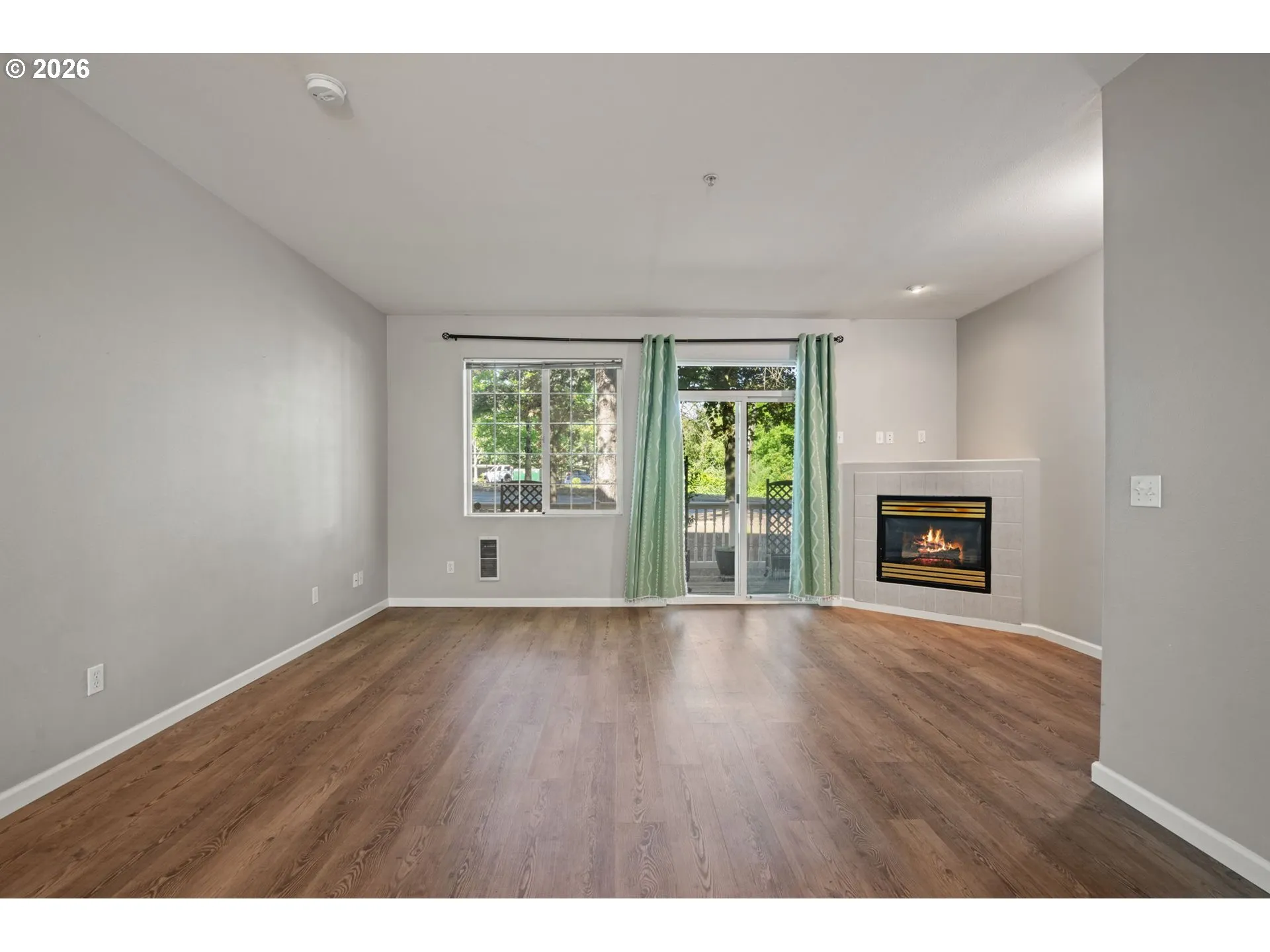 Living Room-Fireplace
